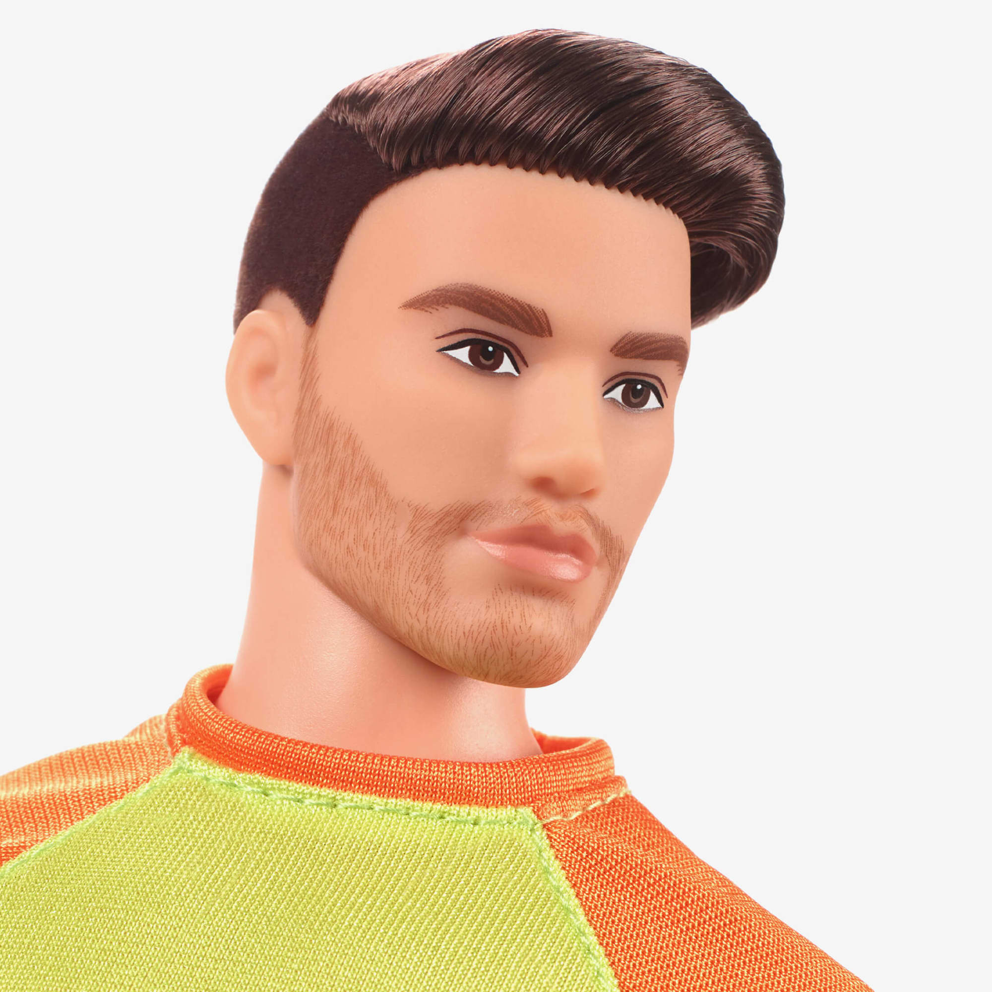 Barbie Looks Ken Doll (Buff Body. Curly Brunette Hair) - Image 4