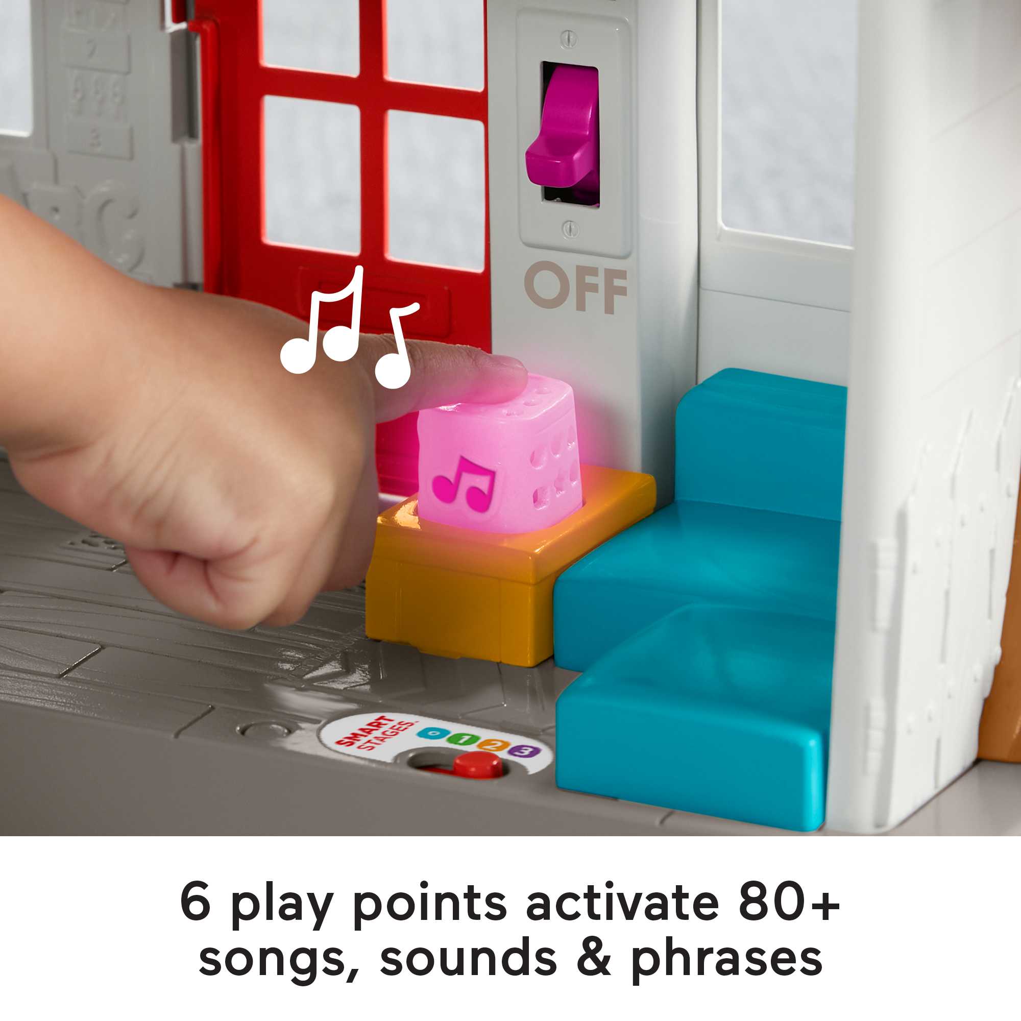 Little People Toddler Learning Toy. Playset With Figures And Music. Friends Together Play House - Image 4