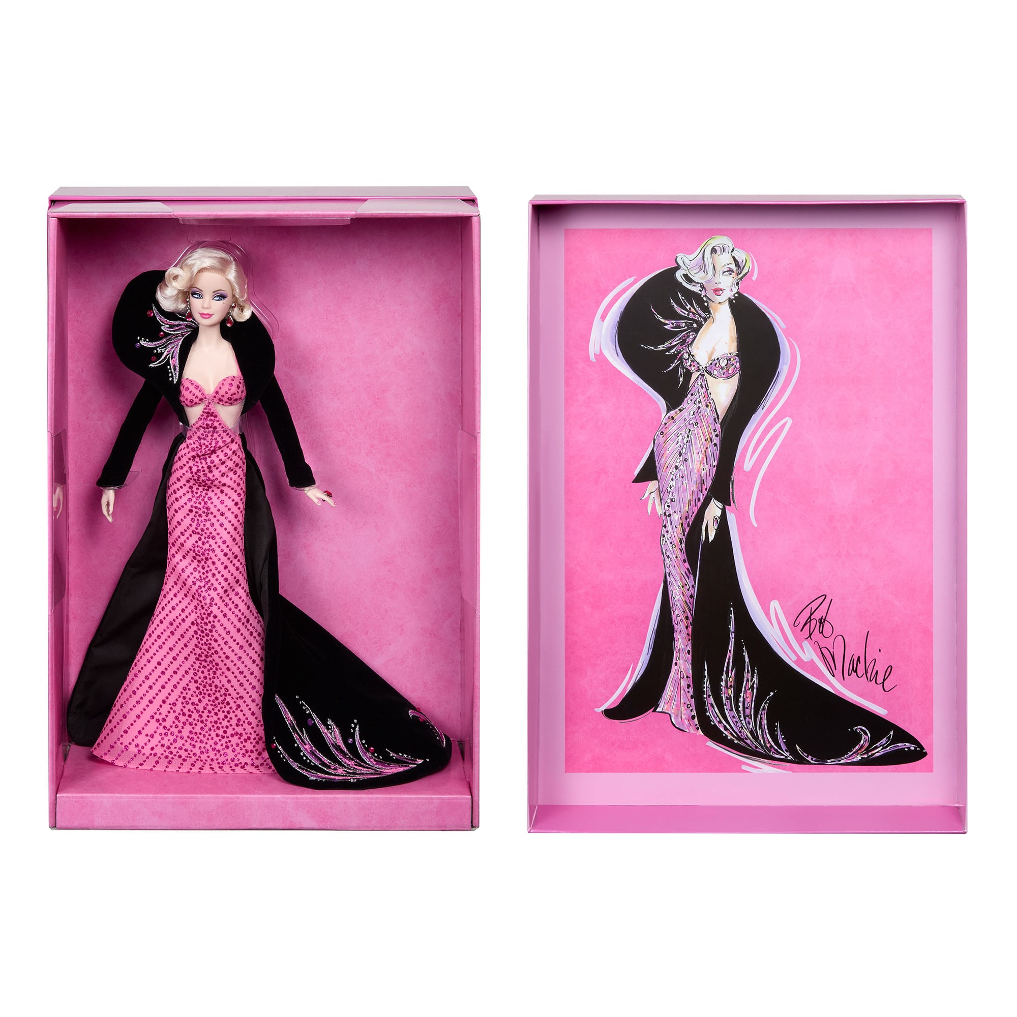 Barbie Bob Mackie Pink Glamor Doll - Image 11