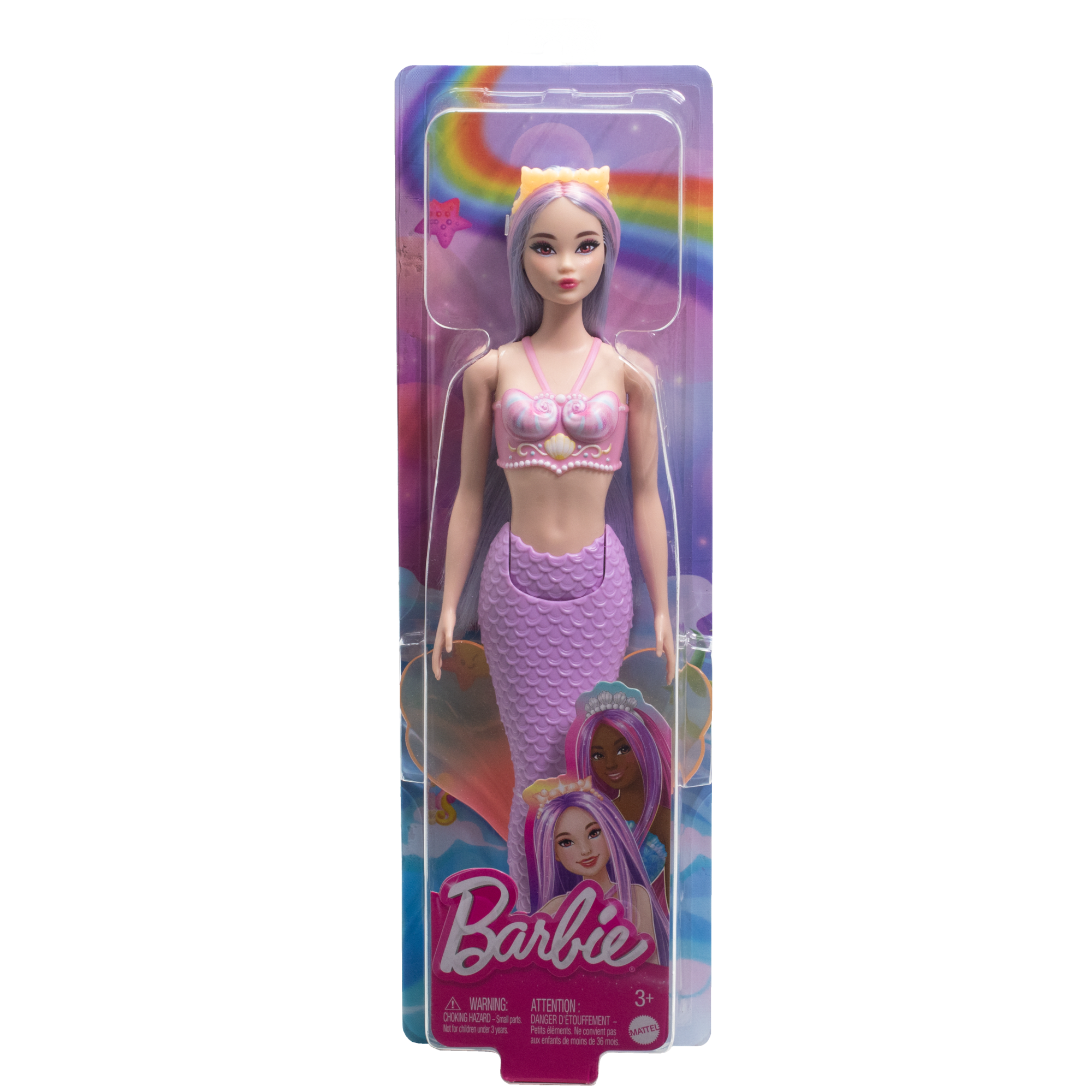 Barbie Fantasia Boneca Sereia com Cabelo Lilás - Image 6