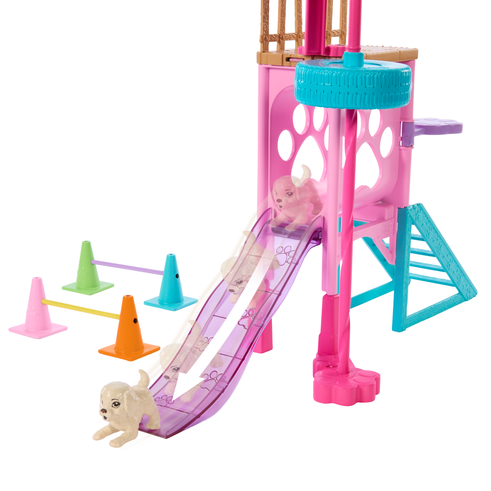 Barbie-Poupée et Coffret Parcours D'Obstacles - Image 5