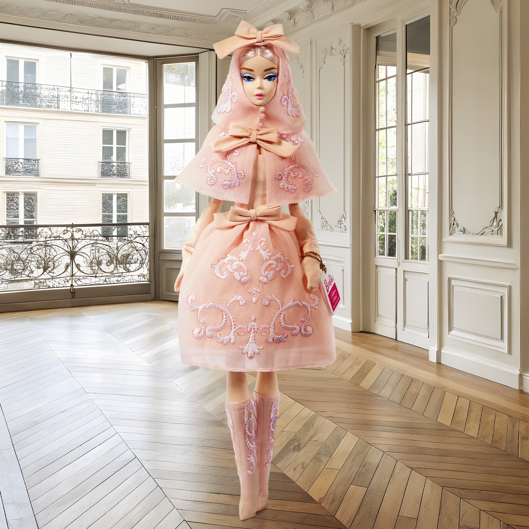 Barbie Fashion Model Collection Barely Blush Doll - Image 7