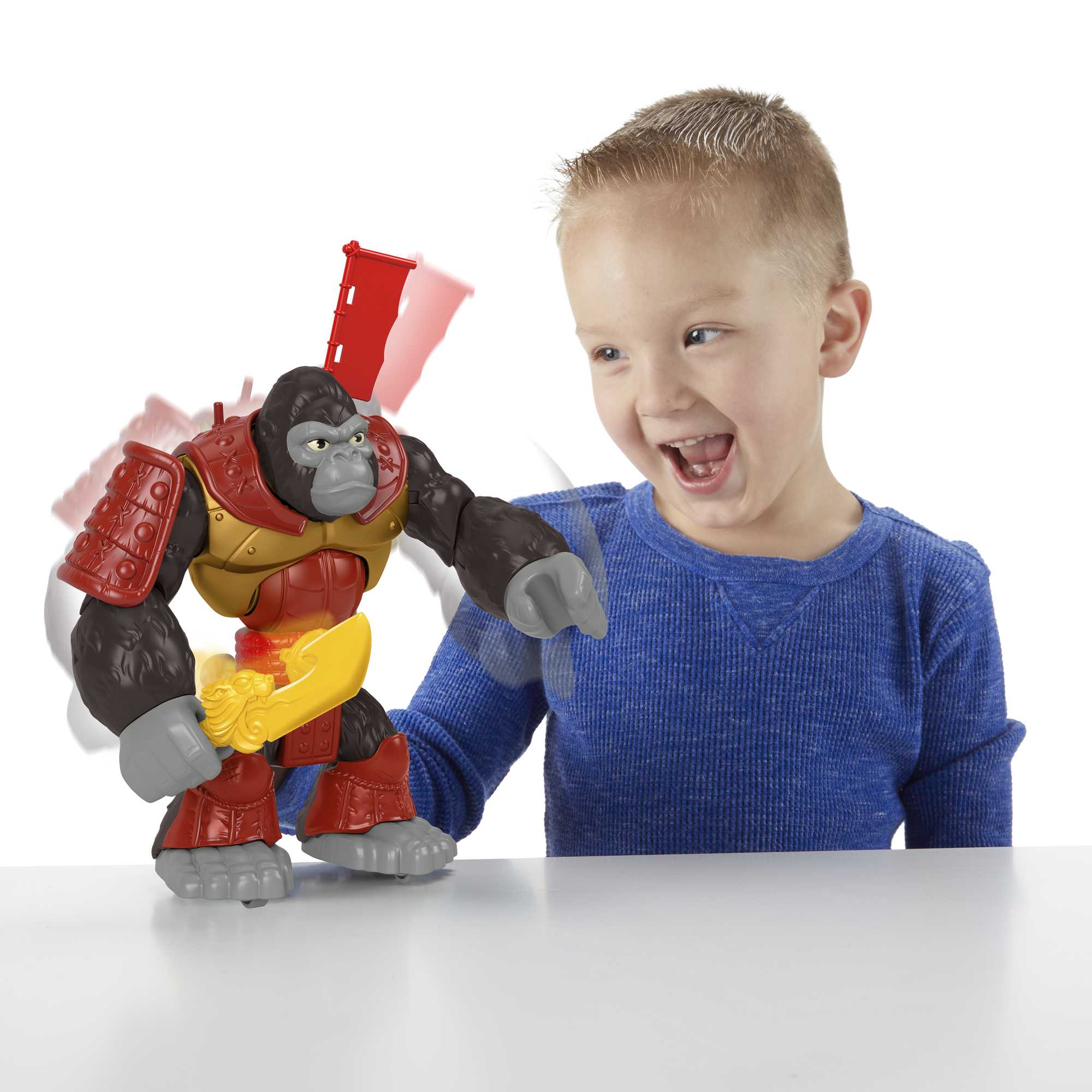 Fisher-Price Imaginext-L'Attaque du Gorille-Figurine Articulée - Image 2