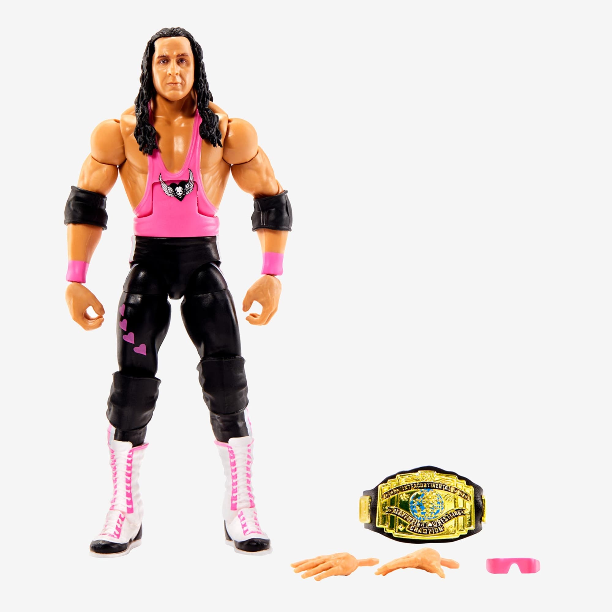 WWE Bret Hit Man Hart™ Elite Collection Action Figure - Image 5