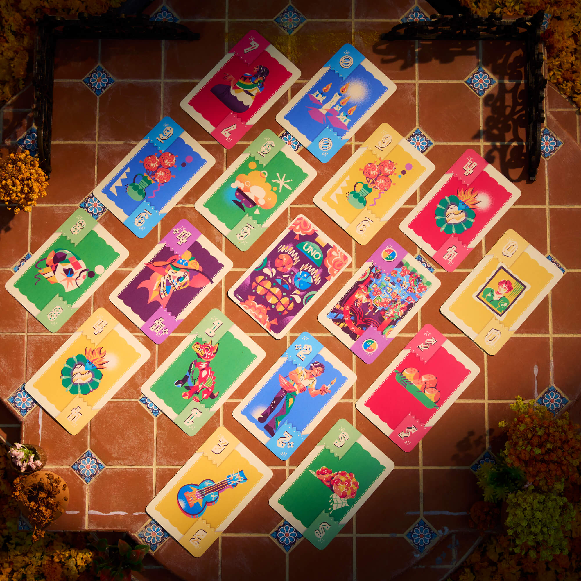 UNO Canvas Día de Muertos Card Game - Image 6
