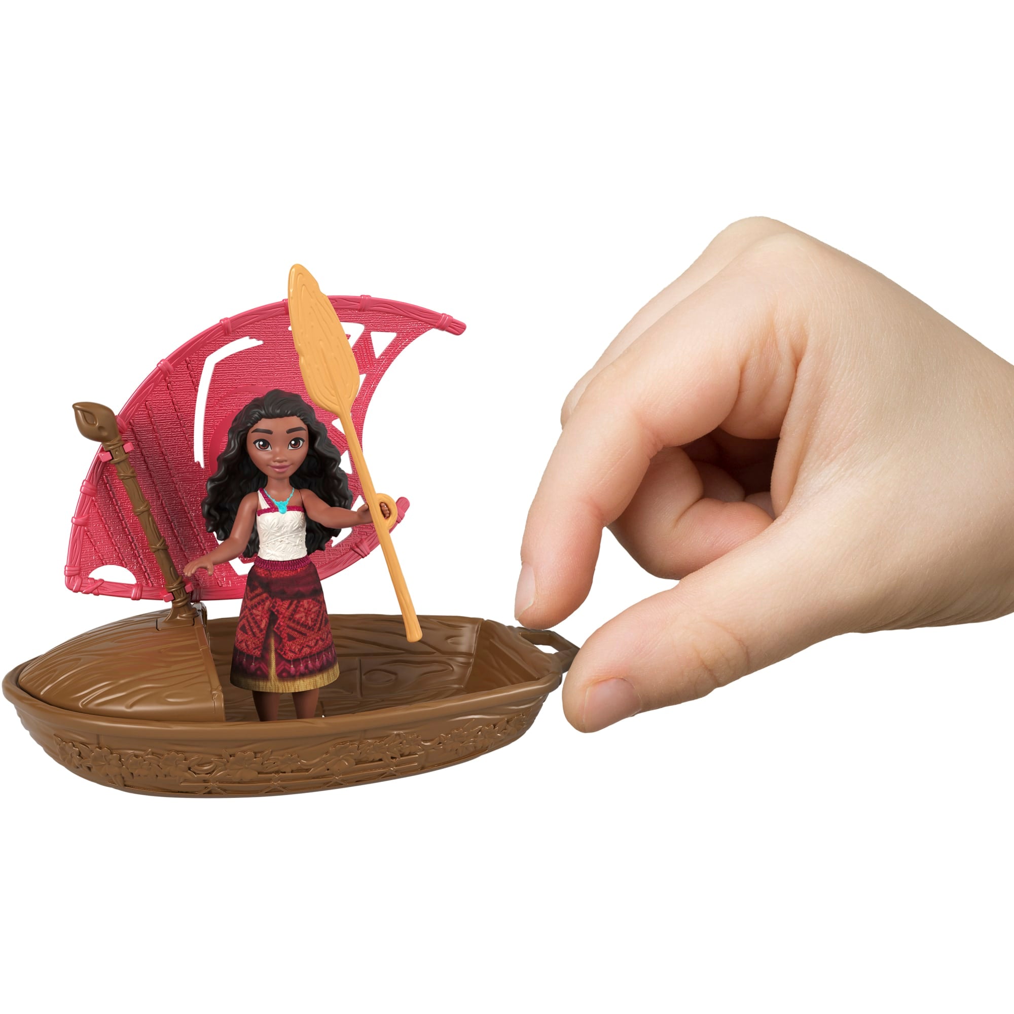 Disney Moana 2 Wayfinder Wonders With Surprise Small Doll. Canoe & Accessory - Image 2