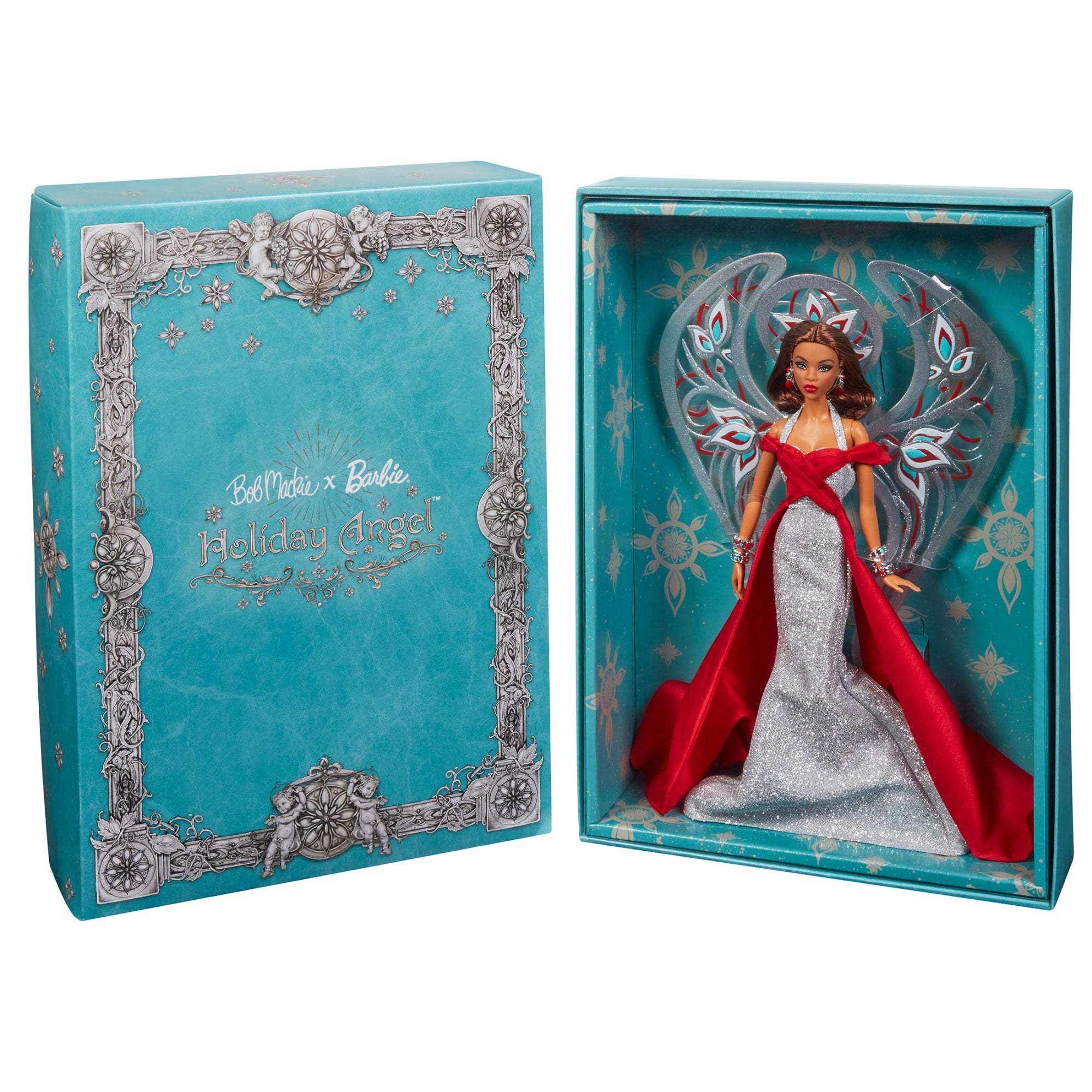 Barbie x Bob Mackie 2023 Holiday Angel Doll - Image 12