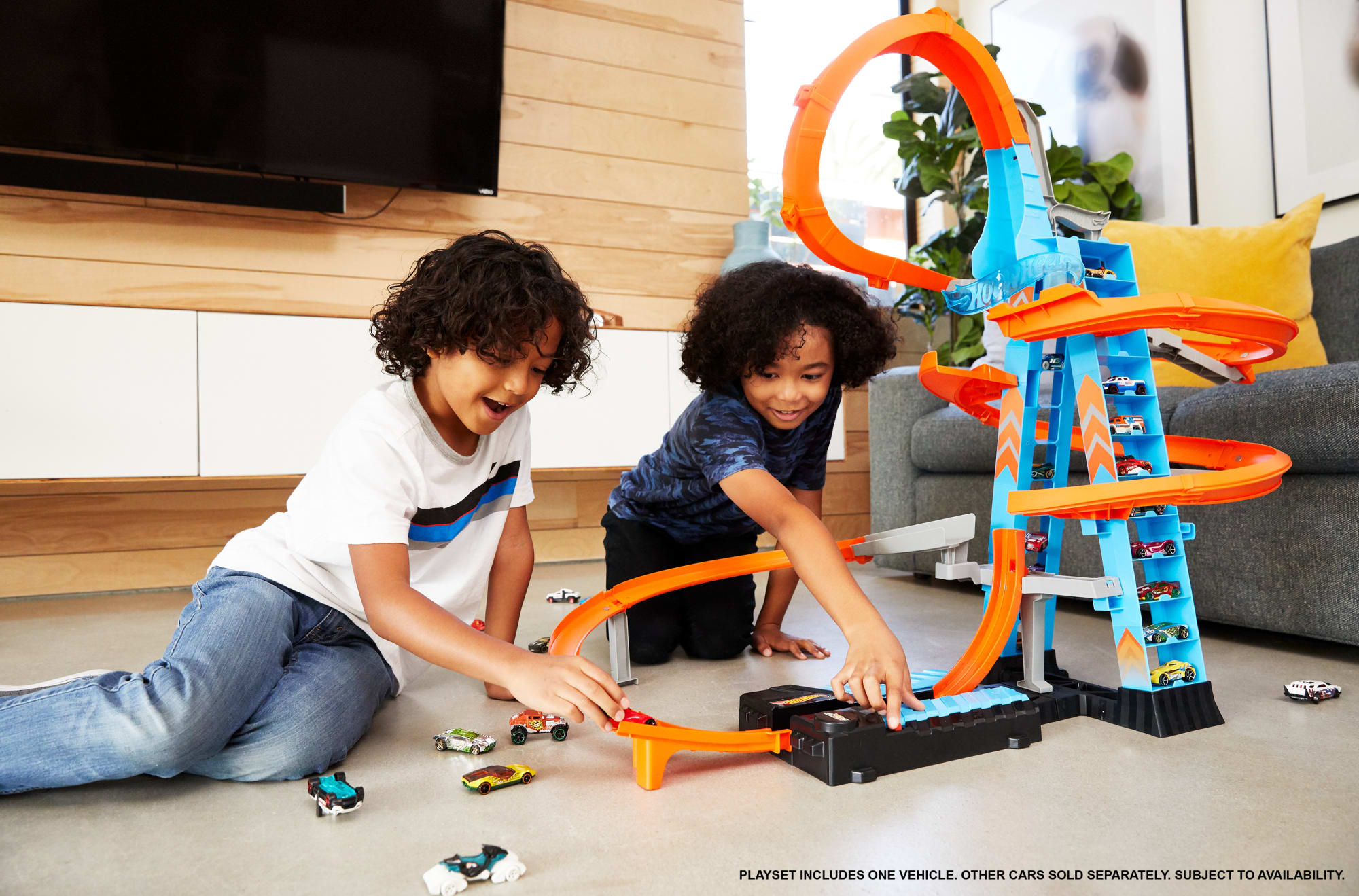 Hot Wheels Sky Crash Tower. Track Set - Image 2