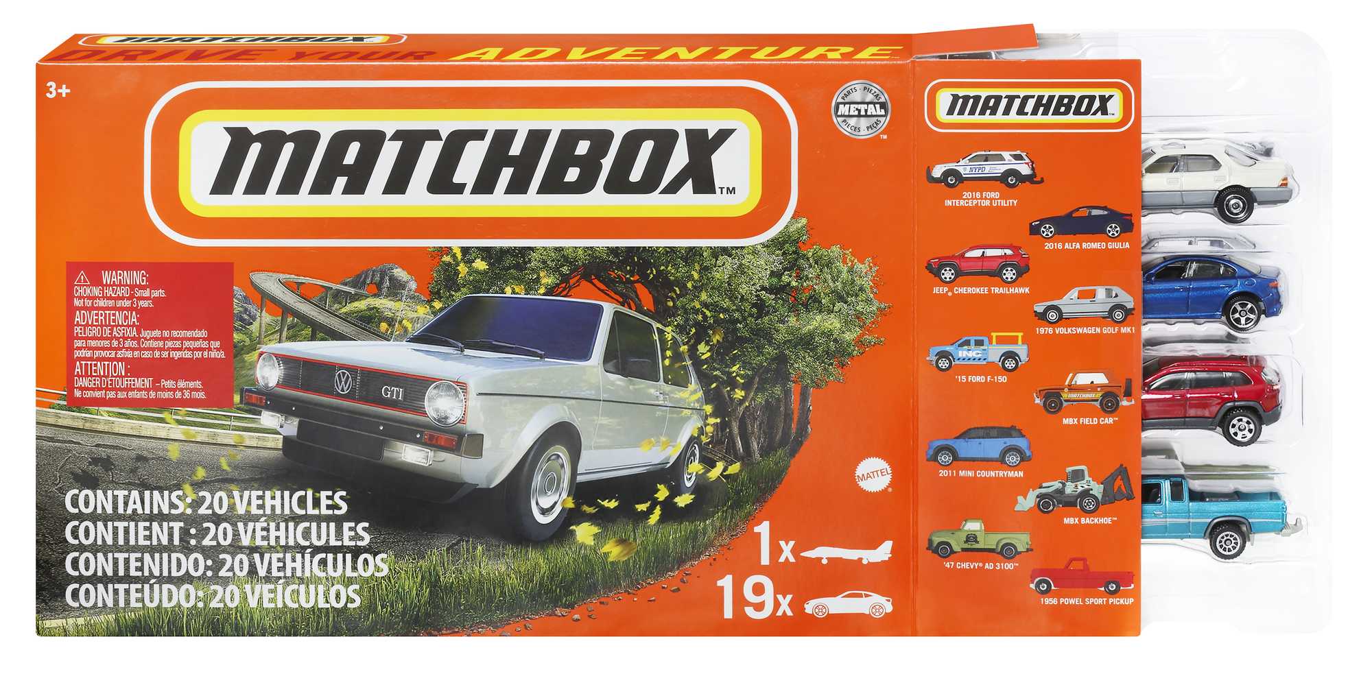 Matchbox Set Of 20 1:64 Scale Toy Cars And Trucks - Image 6
