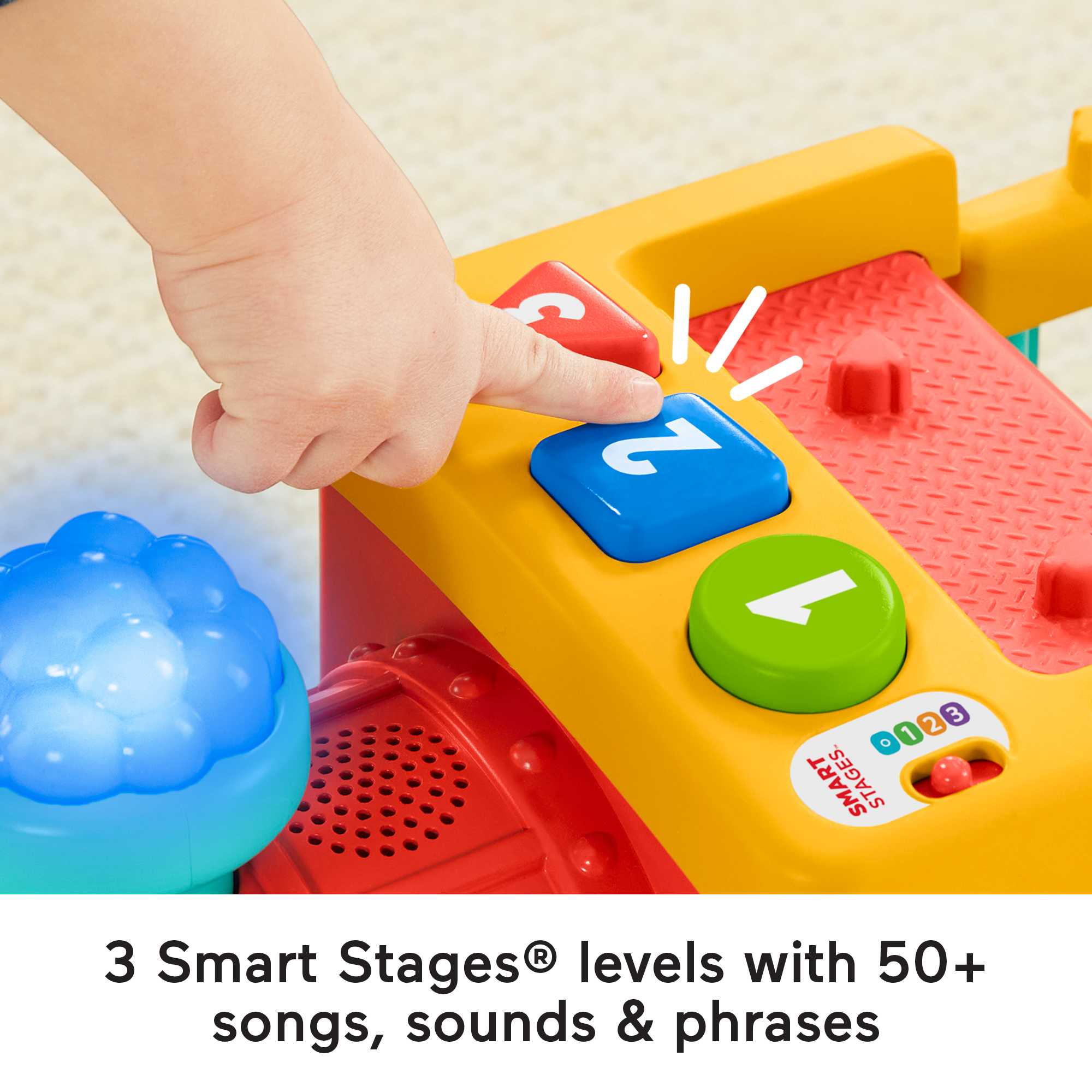 Fisher-Price Little People Big ABC Animal Train Toddler Learning Toy With Lights Music & 6 Figures - Image 3