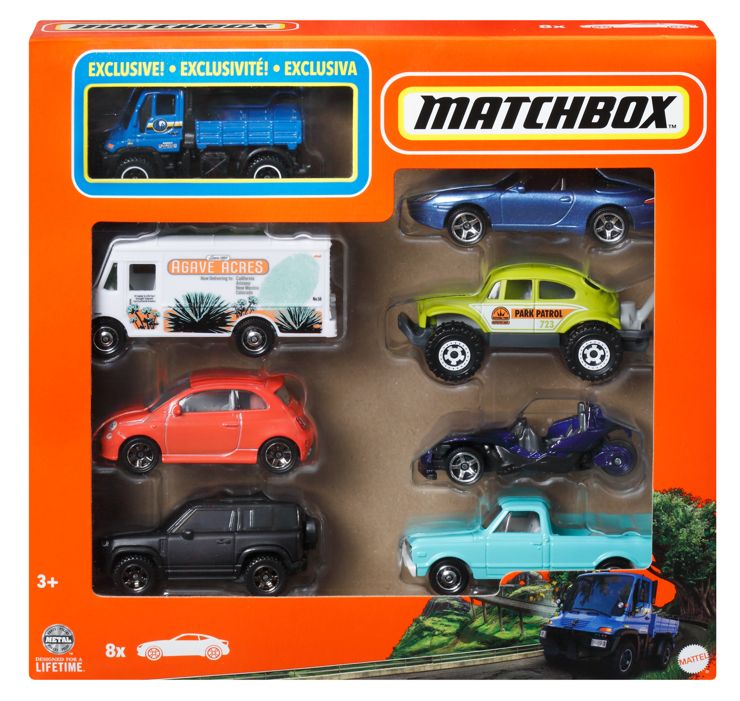 Matchbox 1:64 Scale Die-Cast Toy Cars Or Trucks. Set Of 8 - Image 2