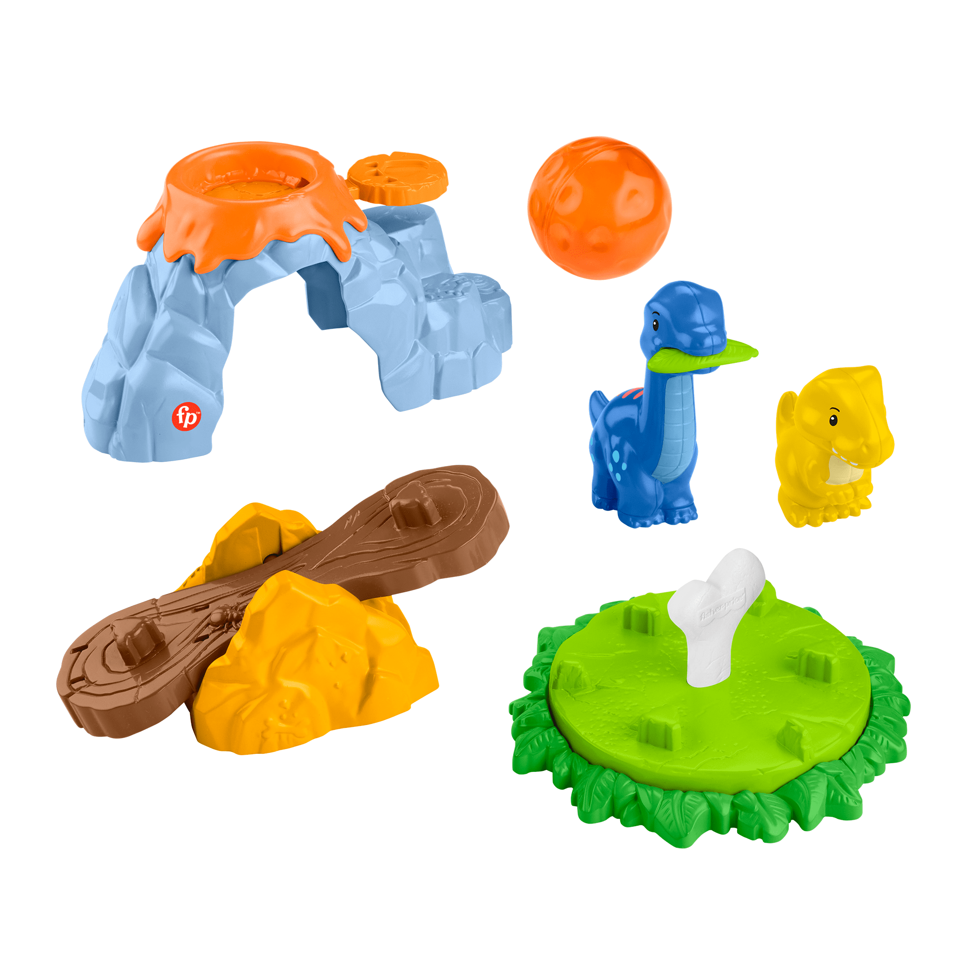 Fisher-Price Little People Le Terrain de Jeu des Dinosaures