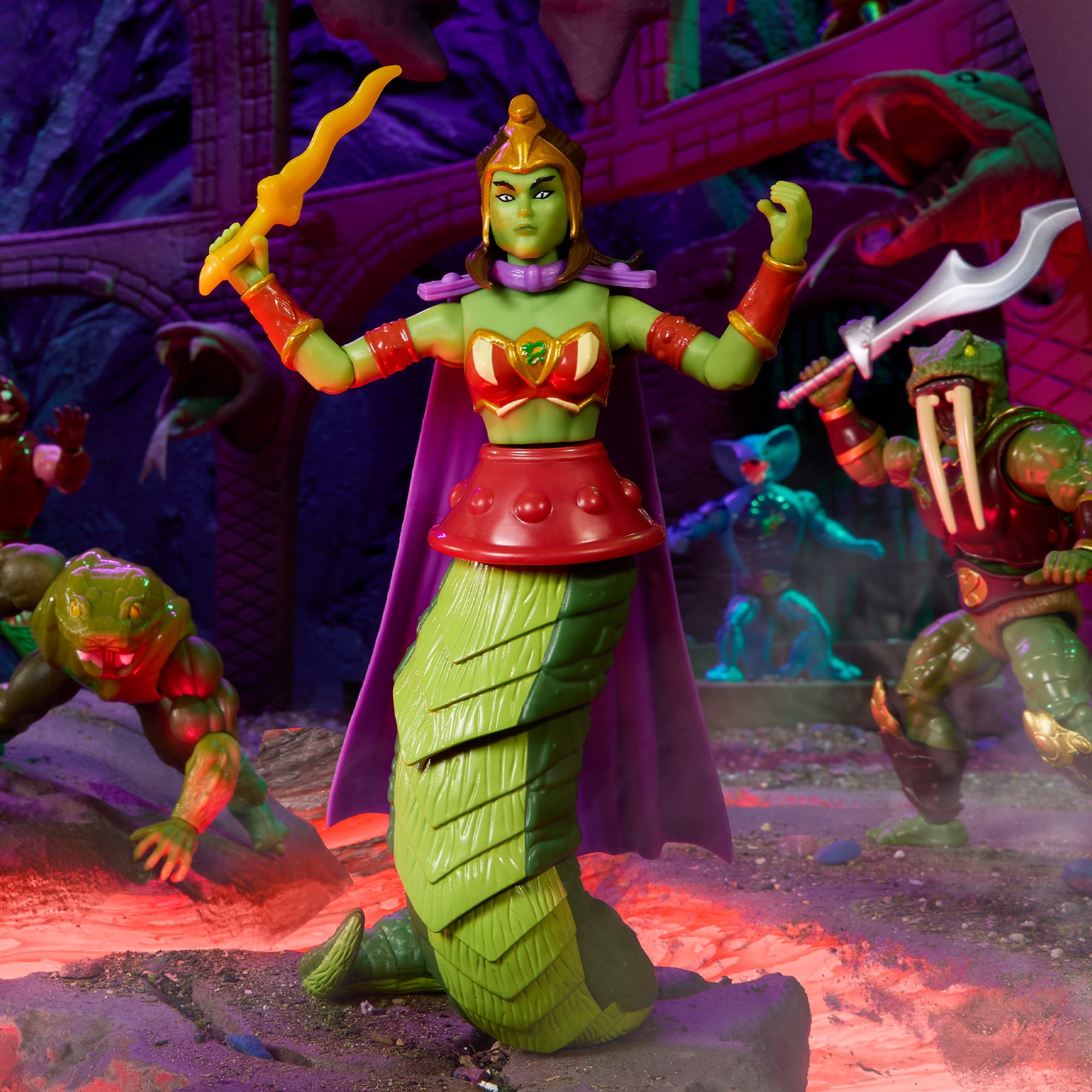 Masters of the Universe Origins Lady Slither Action Figure - Image 4