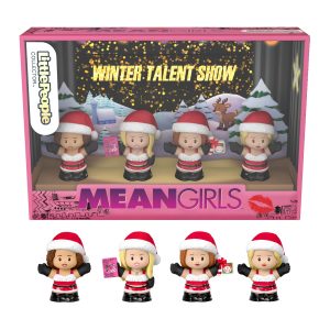 Little People Collector Mean Girls Movie Special Edition Holiday Set For Adults & Fans. 4 Figures