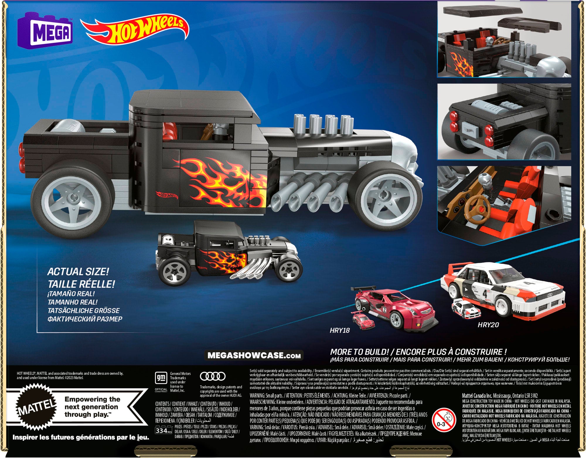 MEGA Showcase Hot Wheels Bone Shaker Building Set - Image 8