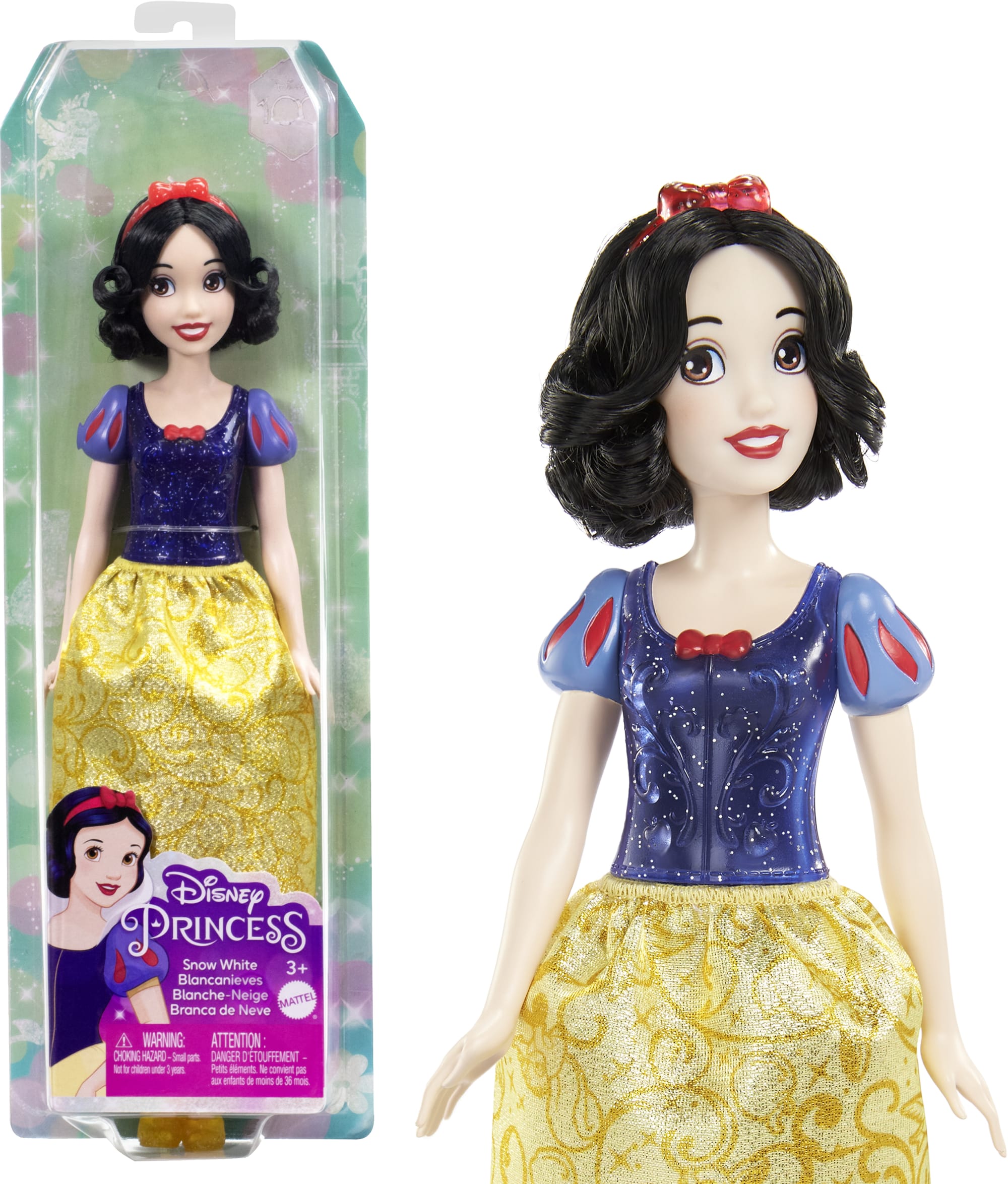 Disney Princess Snow White Doll With Sparkling Fashion & Accessories. Inspired By Disney Movie