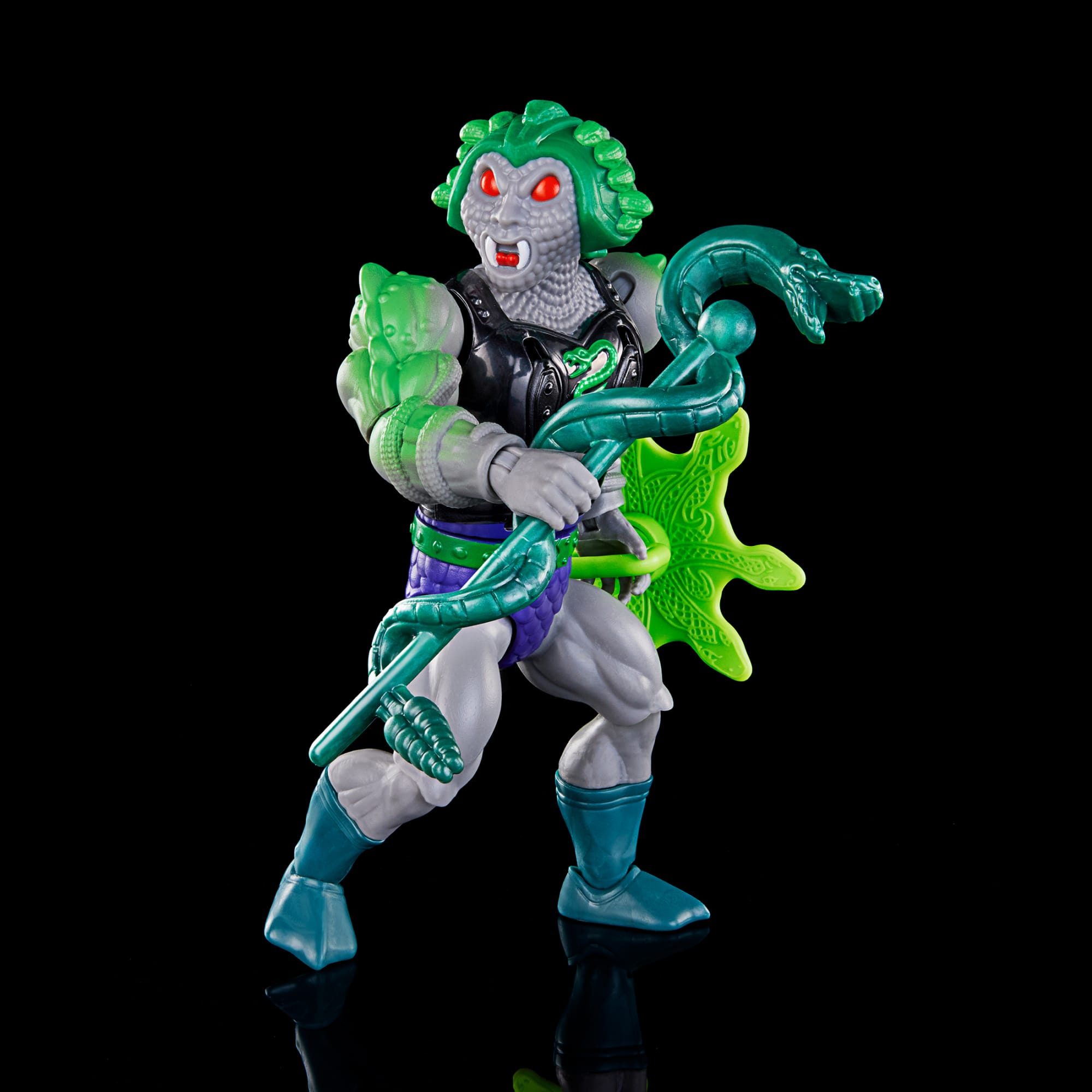 Masters of the Universe Origins Snake Face Action Figure - Image 4