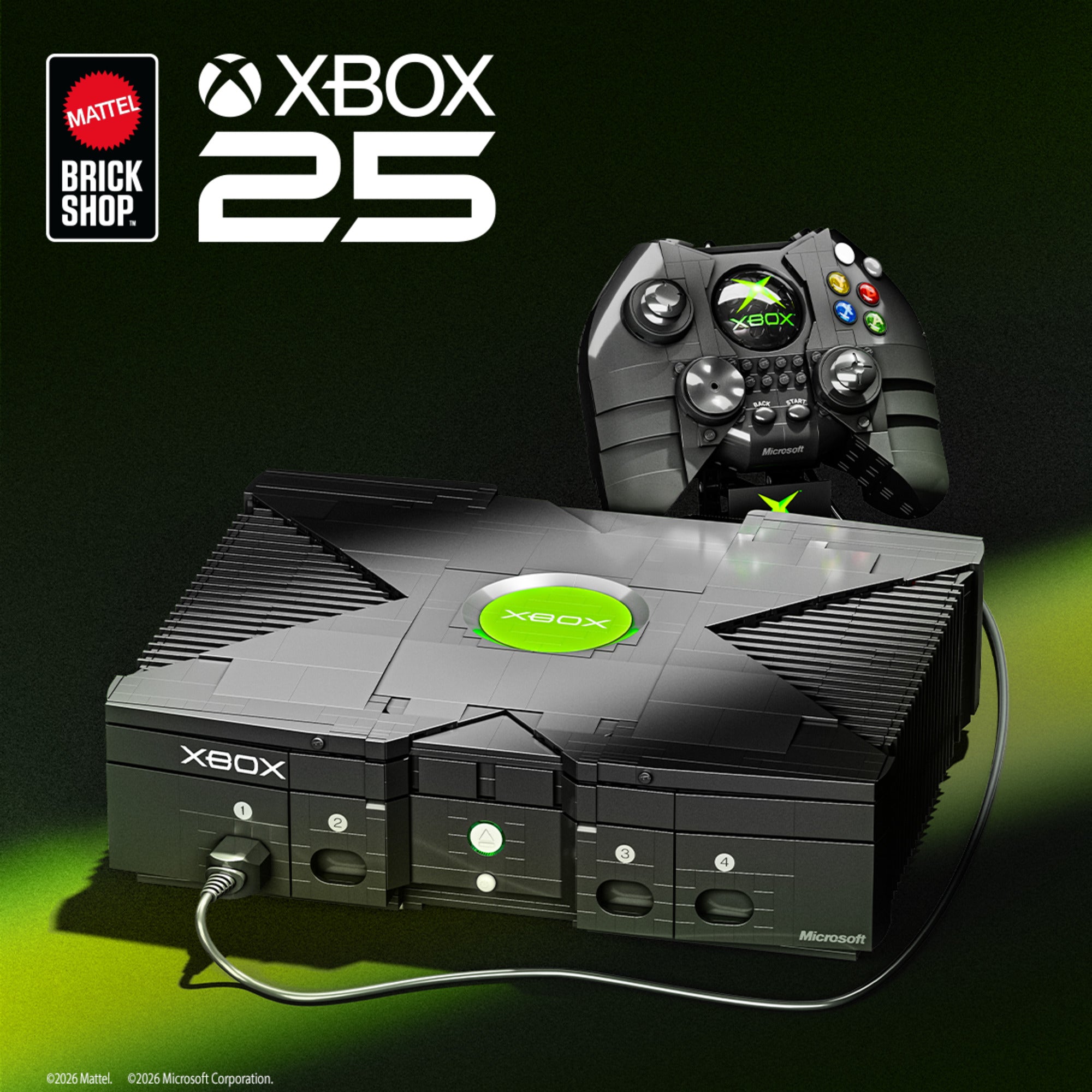 Mattel Brick Shop Microsoft XBOX Building Set - Image 8
