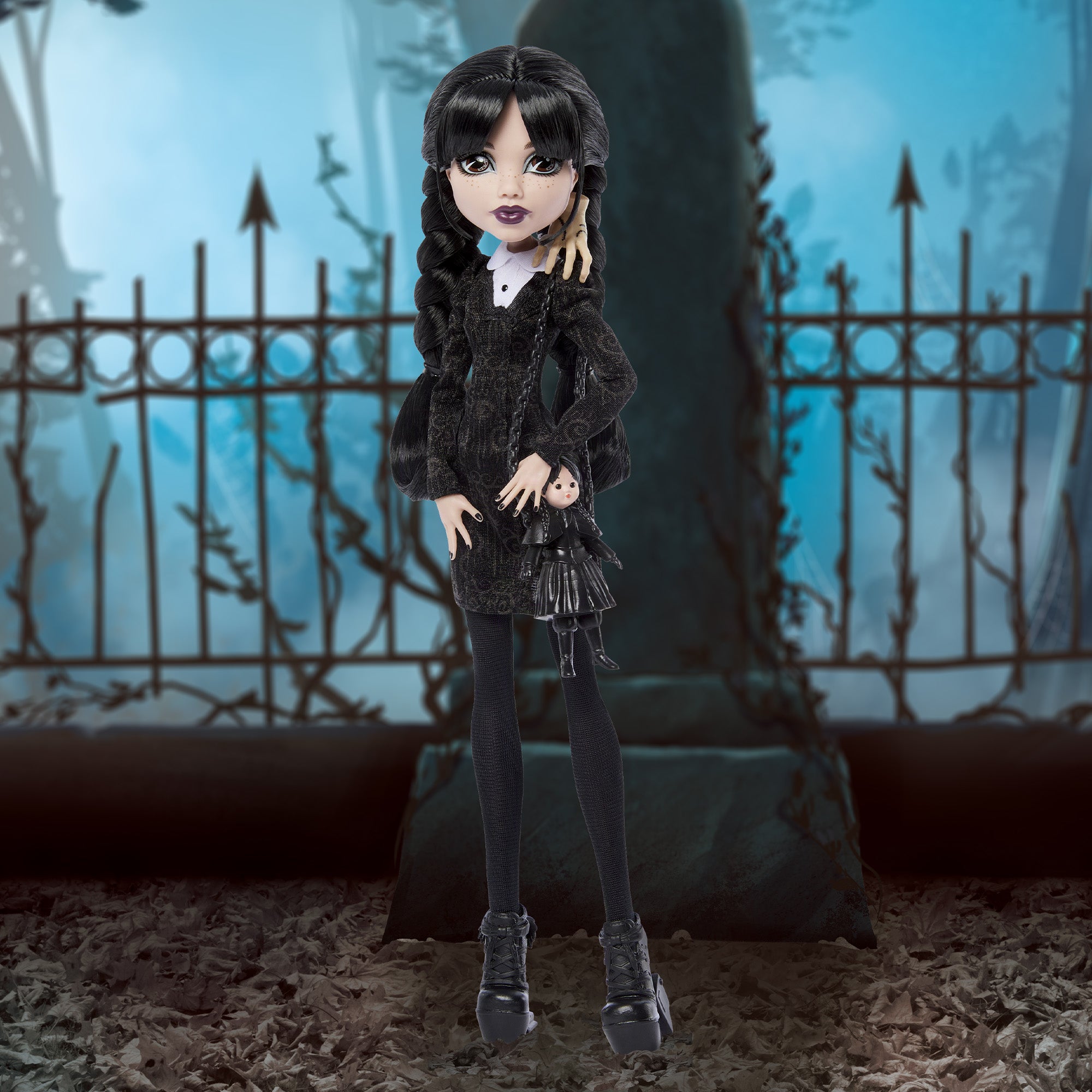 Monster High Wednesday Series Wednesday Addams Doll - Image 5