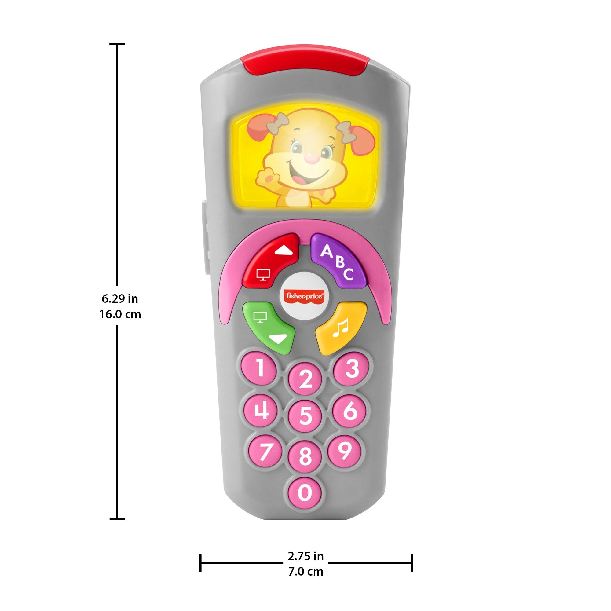 Fisher-Price Laugh & Learn Sis' Remote Baby & Toddler Learning Toy With Music & Lights - Image 5