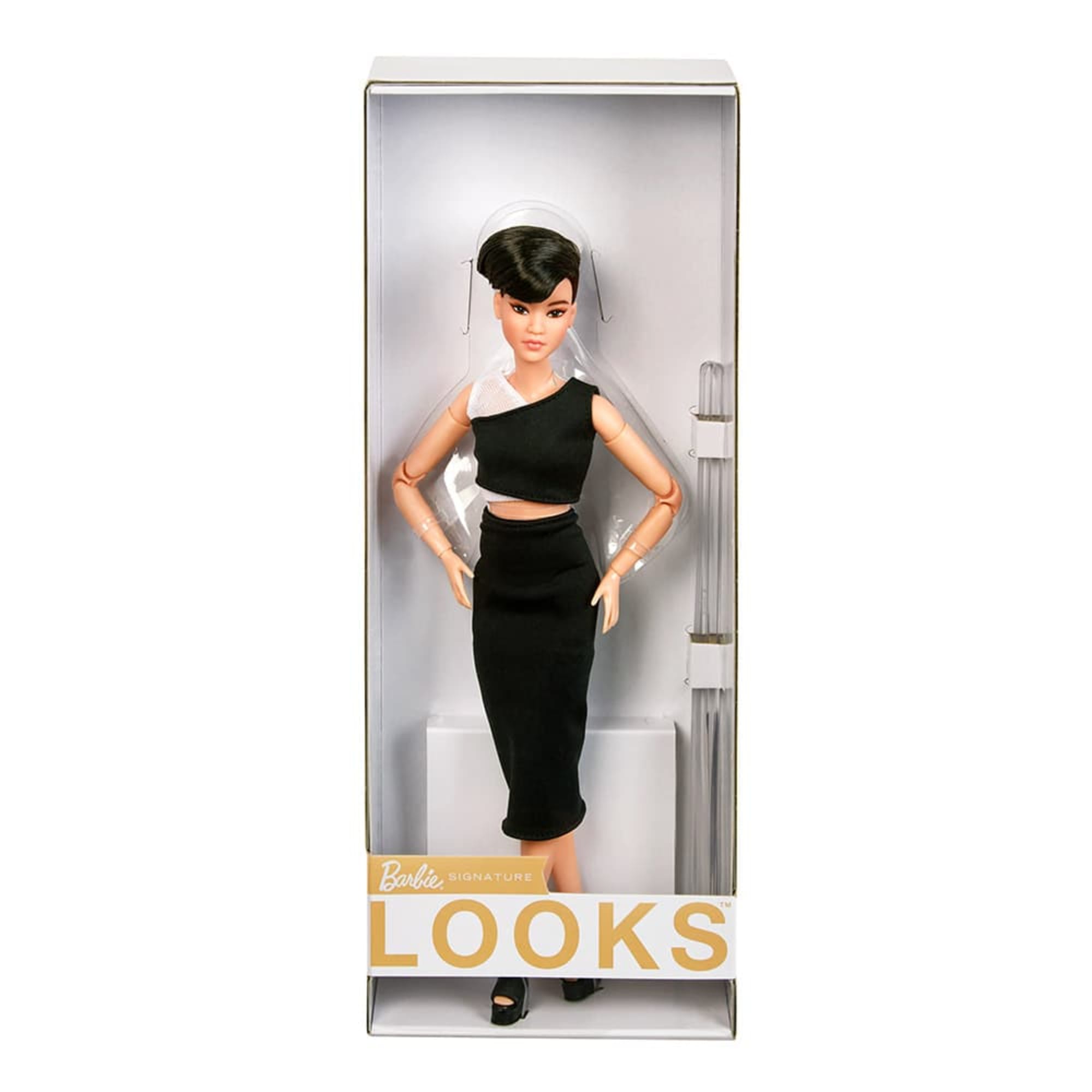 Barbie Looks Doll (Petite. Brunette Pixie Cut) - Image 10