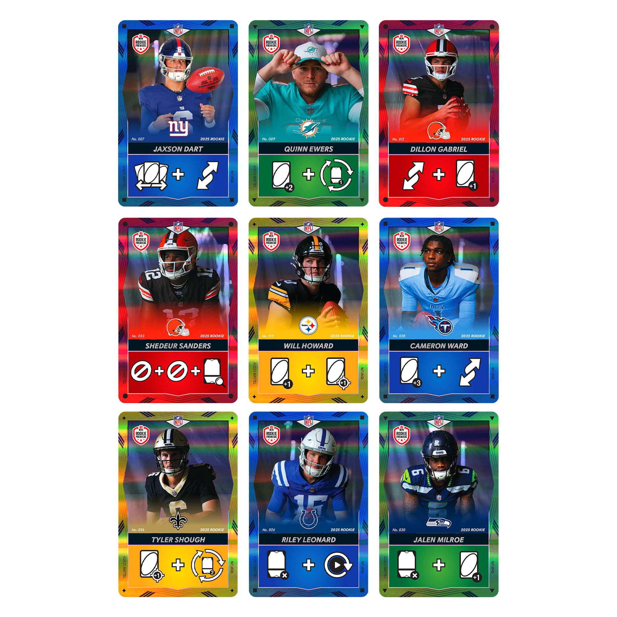 UNO Elite NFL 2025 All-Rookie Booster Set - Image 5