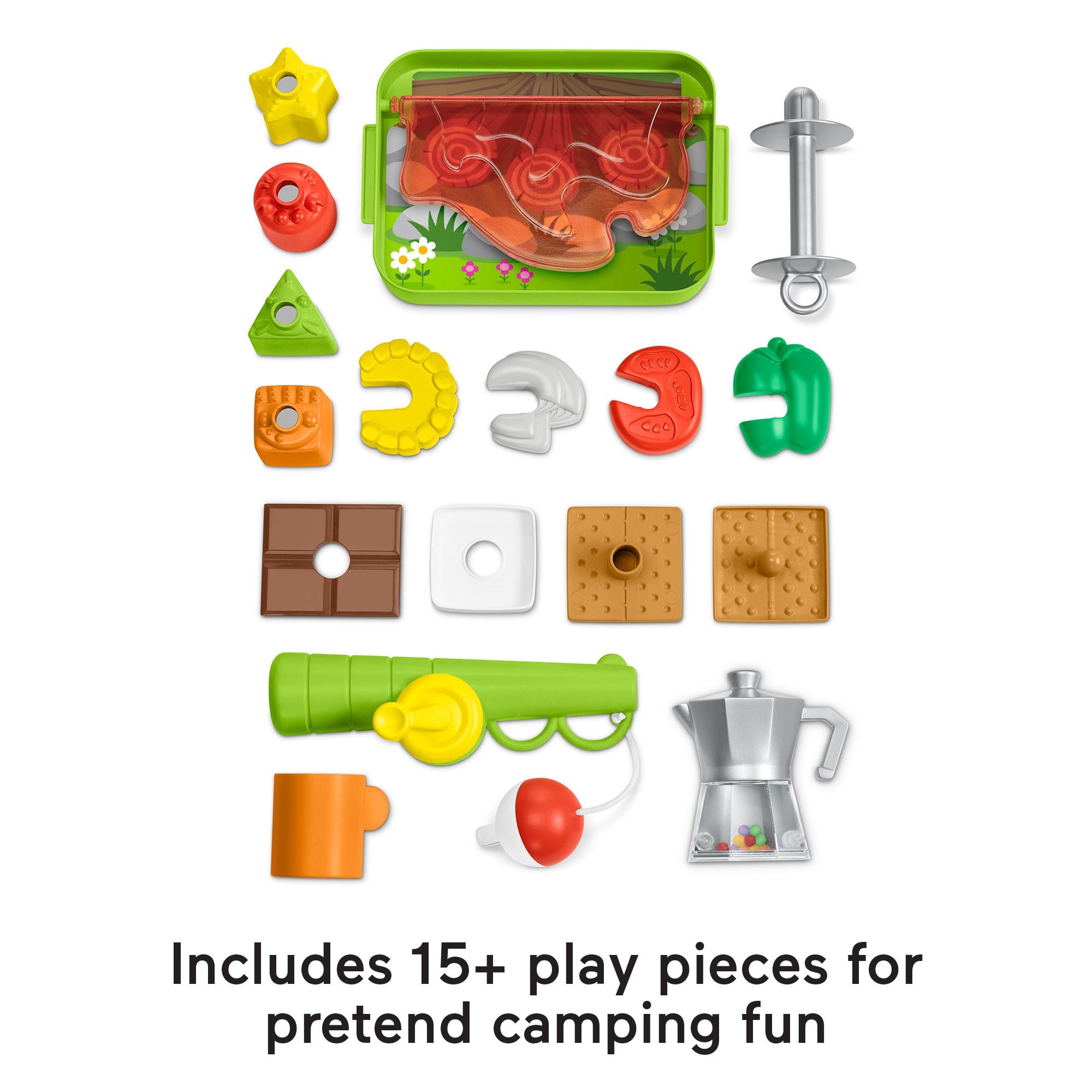 Fisher-Price Laugh & Learn 3-In-1 On-the-Go Camper Infant Walker & Toddler Activity Center - Image 4