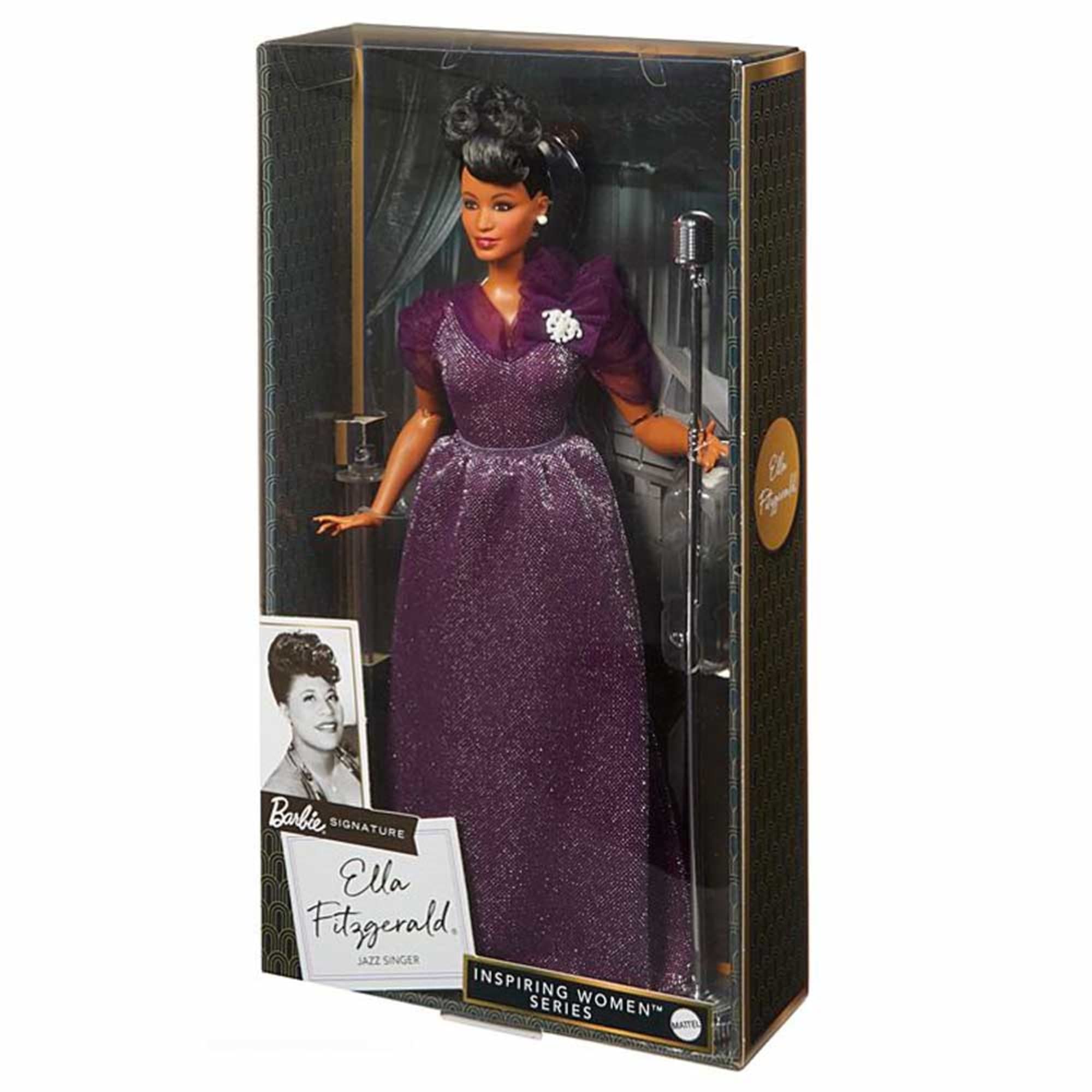 Ella Fitzgerald Barbie Inspiring Women Doll - Image 11