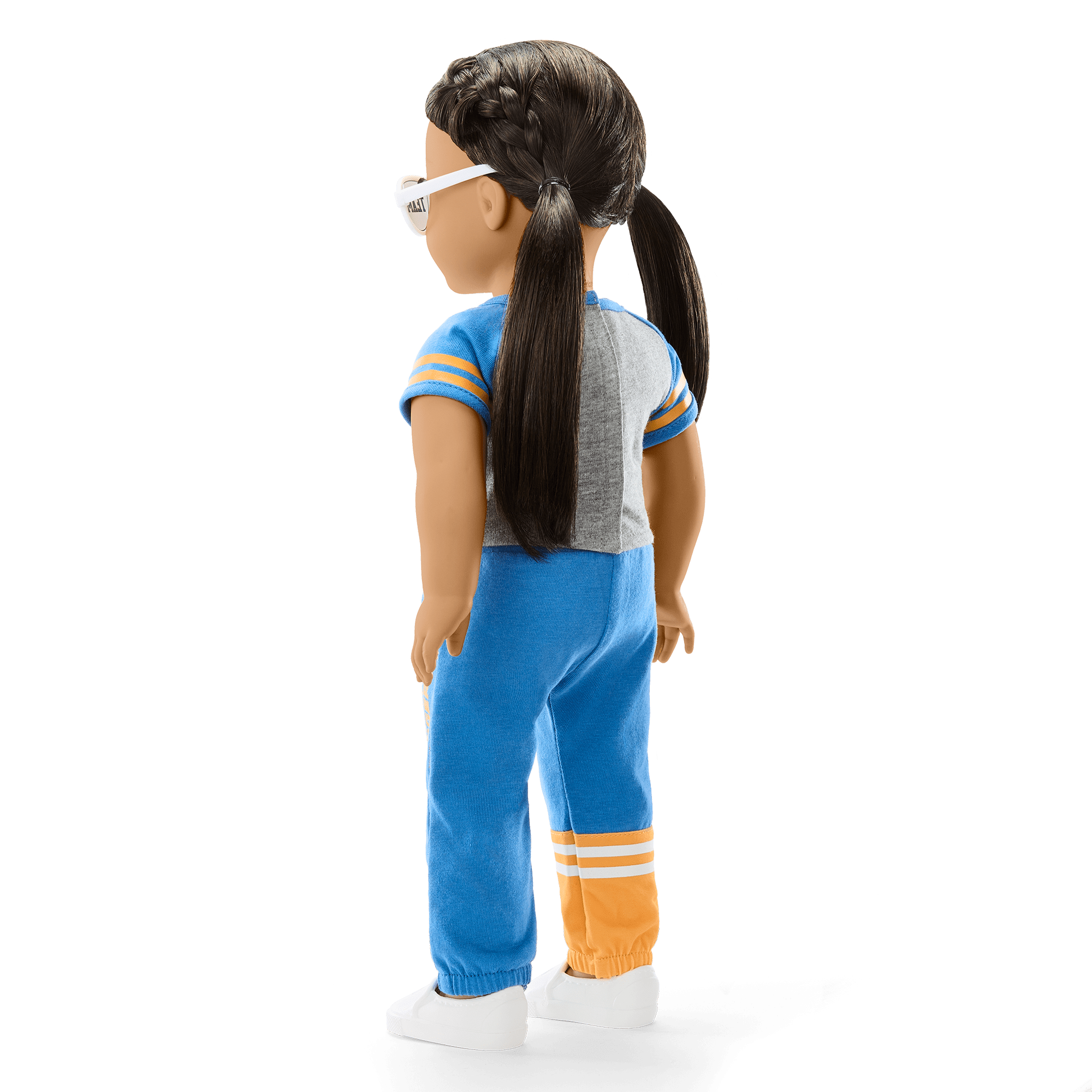 American Girl® x NFL Los Angeles Chargers Fan Outfit & Accessories for 18-inch Dolls - Image 3