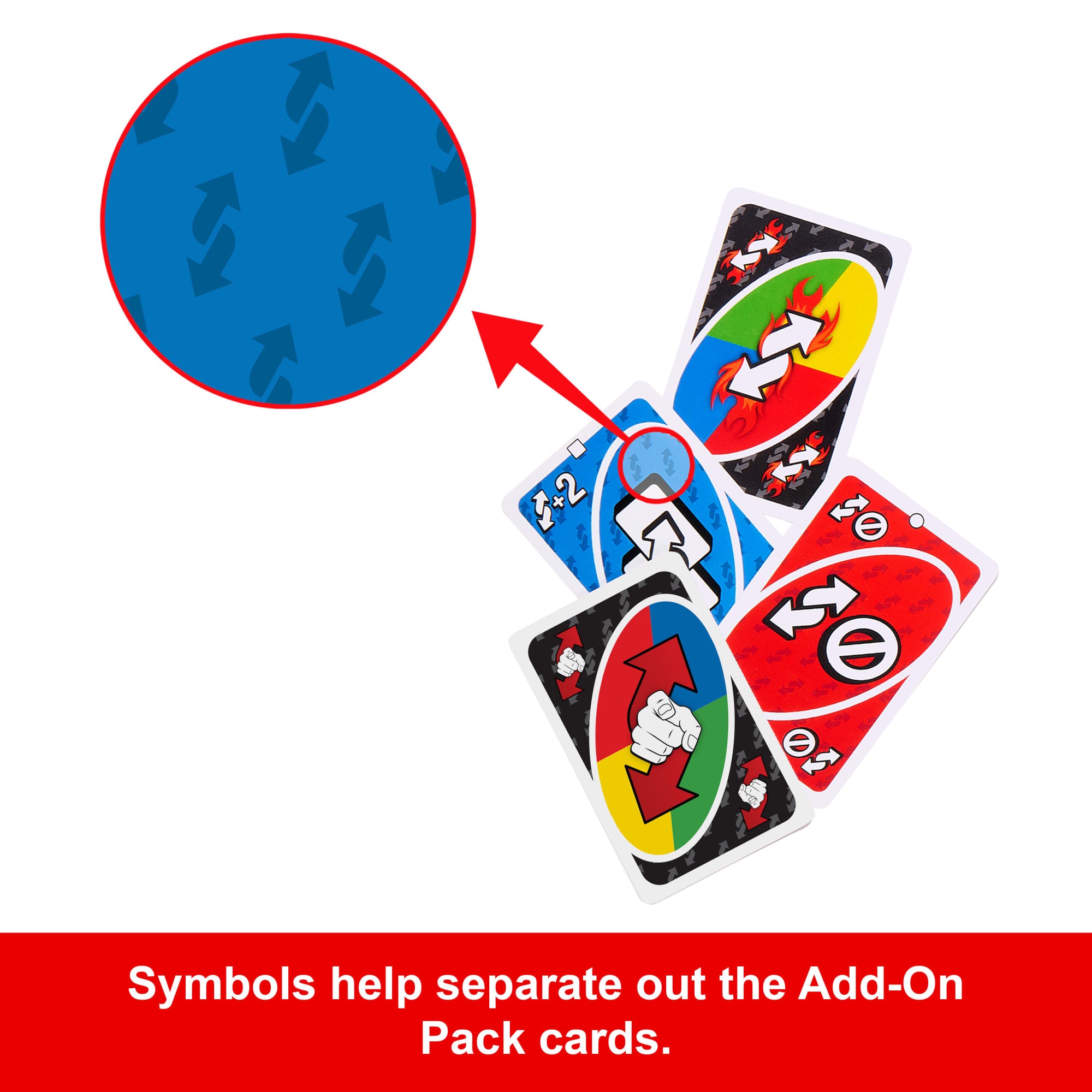 UNO Add-On-Packs Reverse Pack Card Game For Kids. Family & Game Nights. Travel. Camping & Parties - Image 5