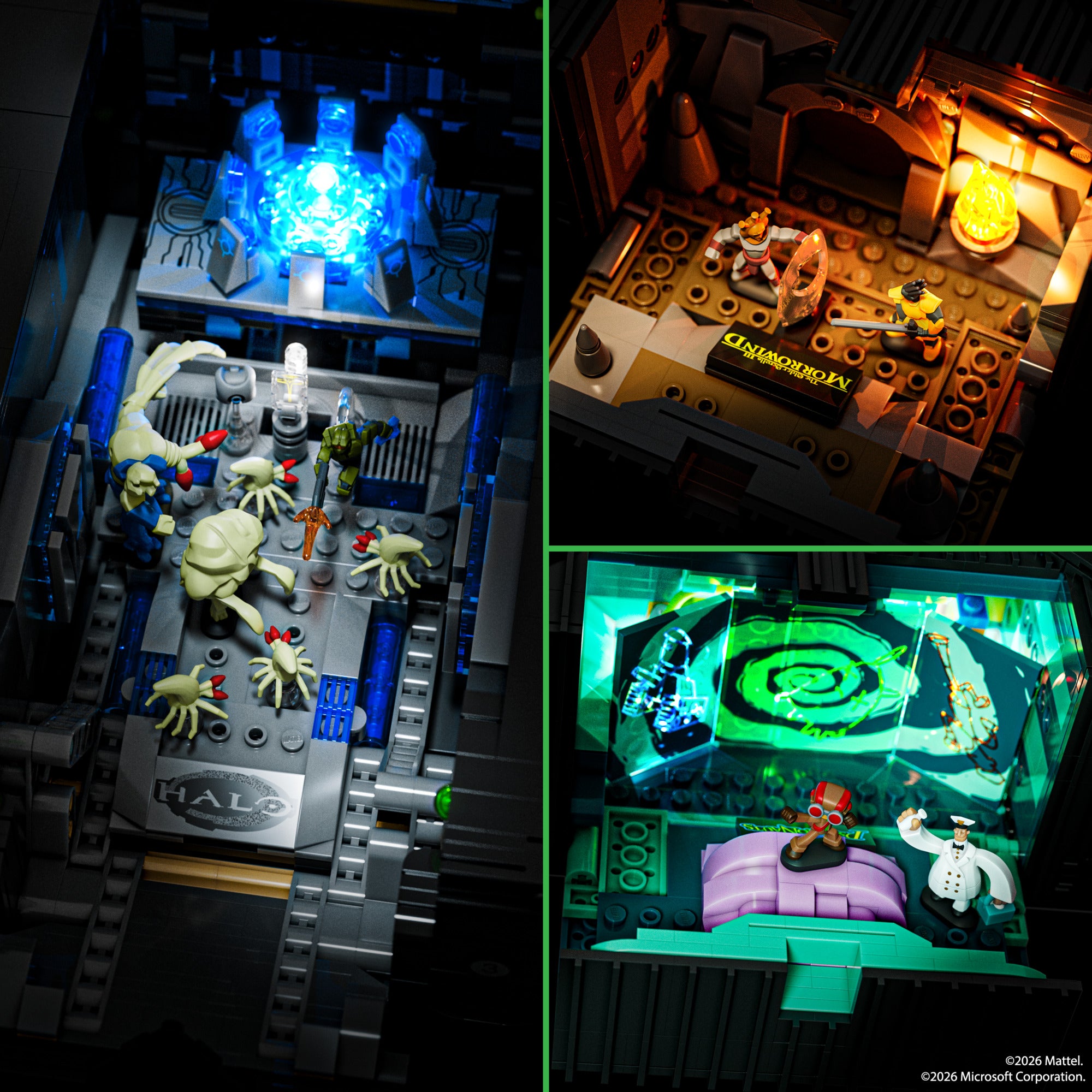 Mattel Brick Shop Microsoft XBOX Building Set - Image 5