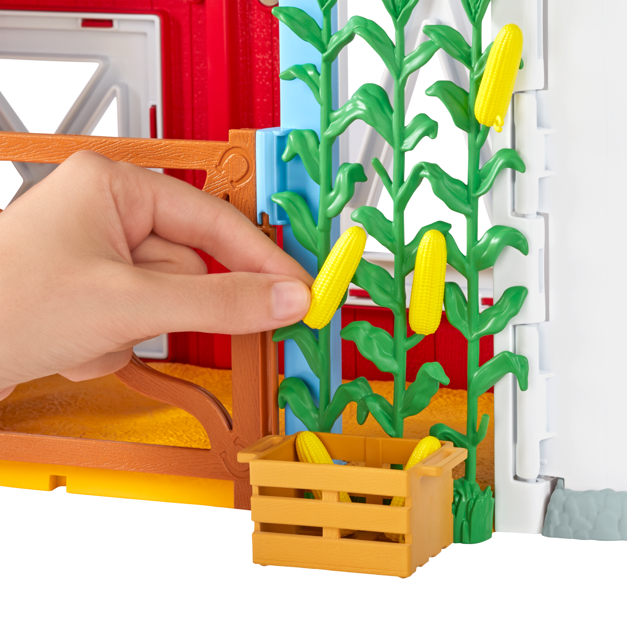Barbie Horse Barn Playset With 25+ Feeding & Grooming Accessories Including 11 Animal Figures - Image 3