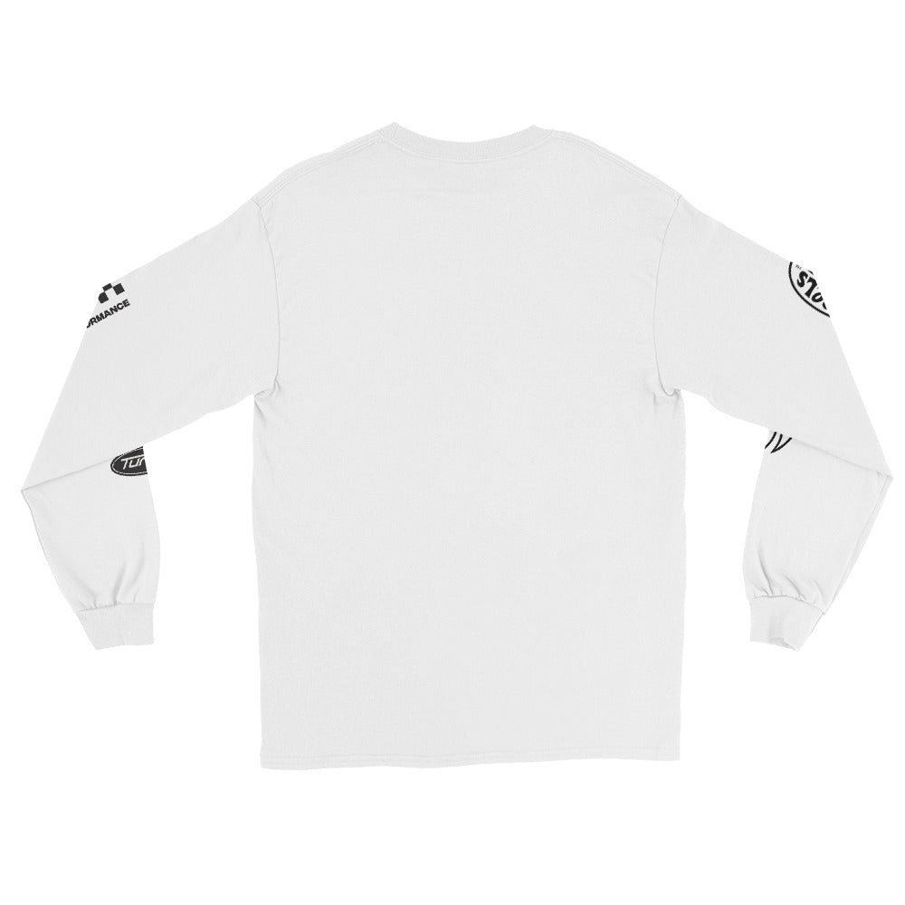 Hot Wheels Racing White Long Sleeve T-Shirt - Image 2