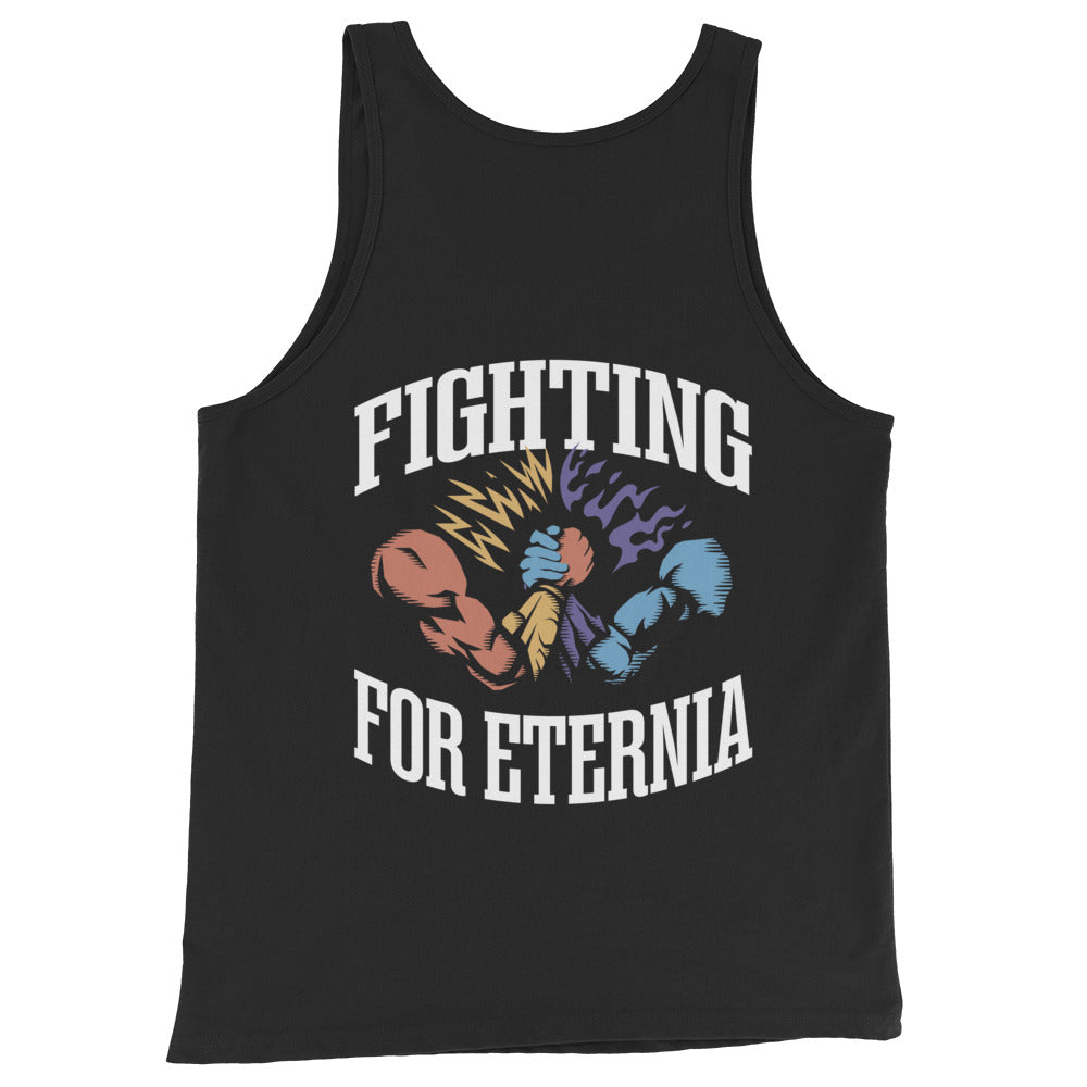 Masters of the Universe Movie Fighting for Eternia Black Tank Top - Image 2