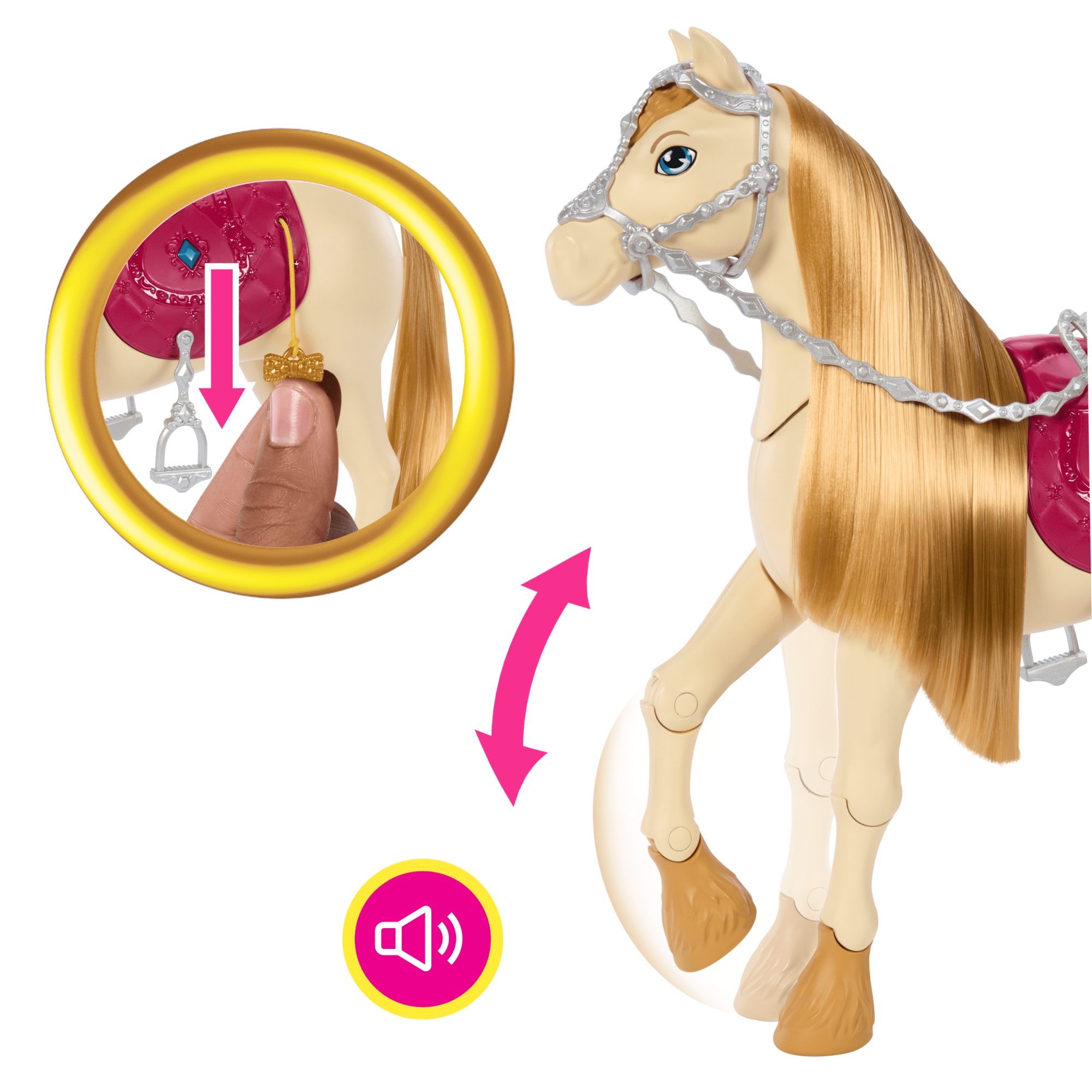 Barbie Detective La Gran Carrera de Caballos Set de Juego Caballo con Accesorios - Image 4