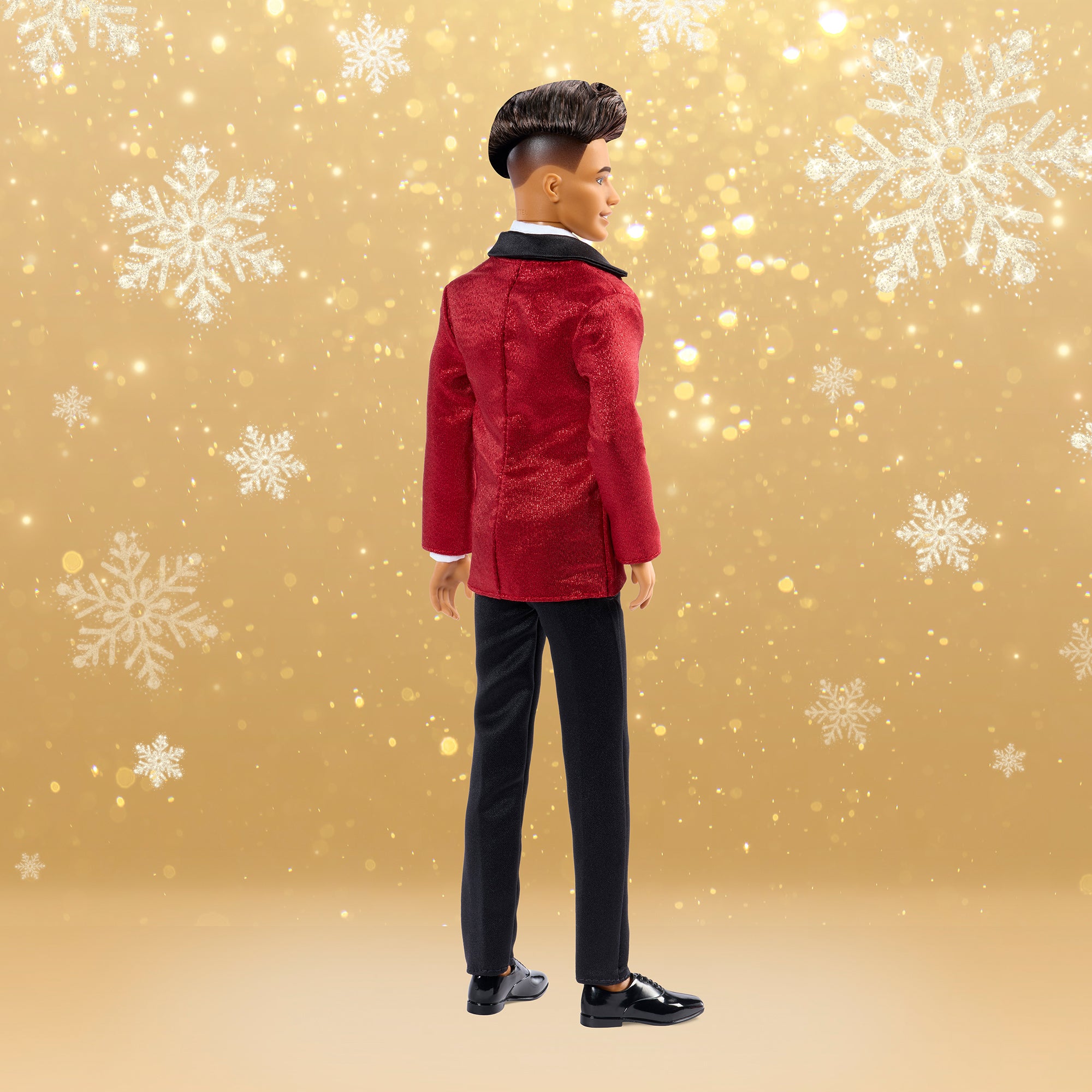 Barbie Signature 2026 Holiday Ken Doll with Black Hair - Image 5