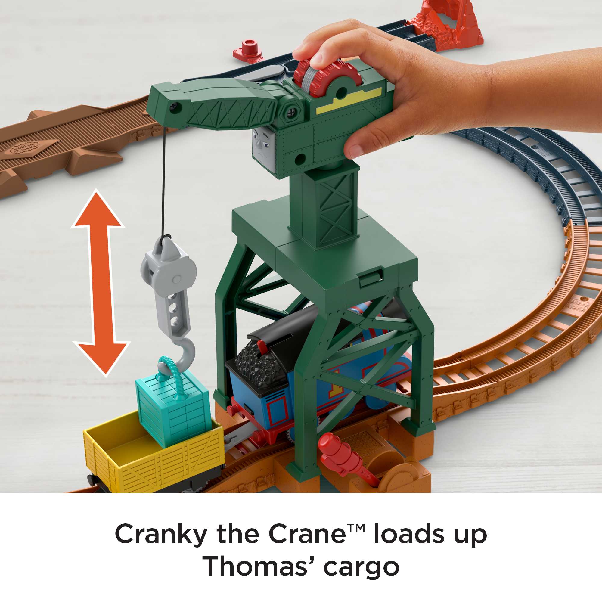 Fisher-Price Thomas & Friends Cranky The Crane Cargo Drop - Image 4