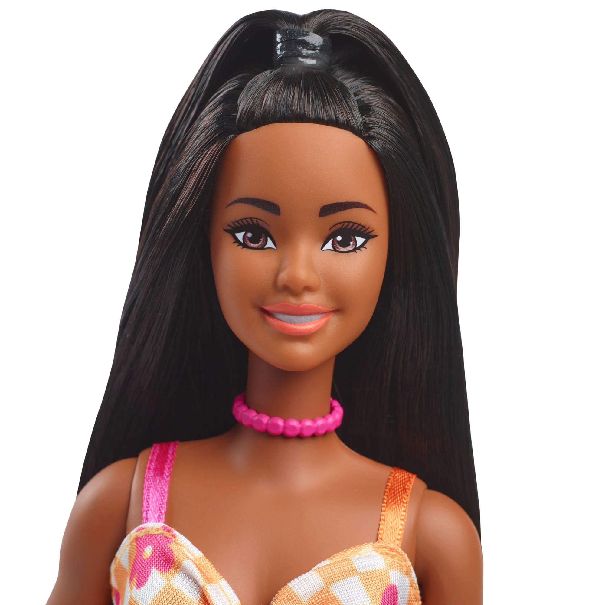 Barbie Fashionista Boneca Vestido Xadrez com Flores - Image 3