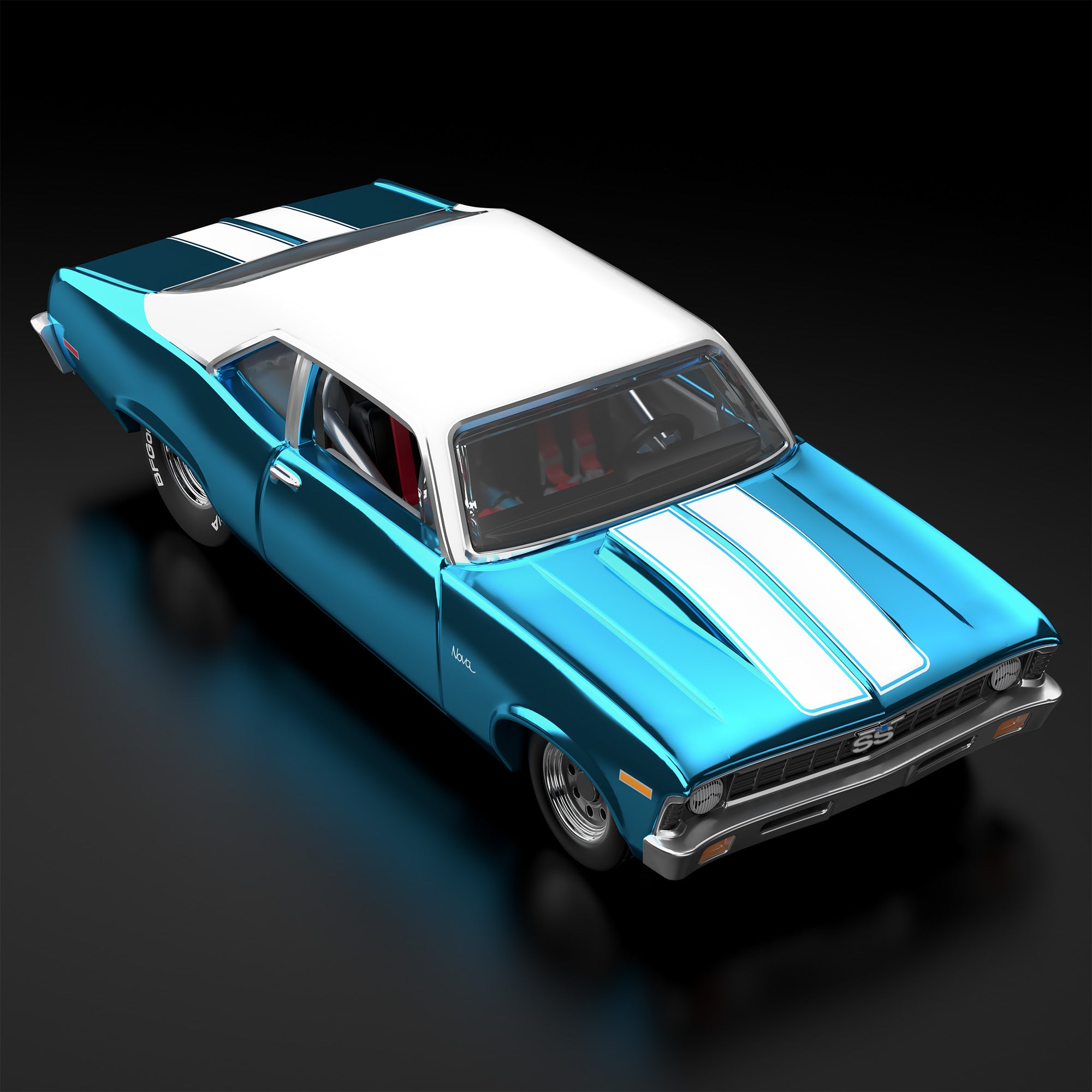 Hot Wheels RLC Exclusive sELECTIONs 1972 Chevy Nova SS - Image 5