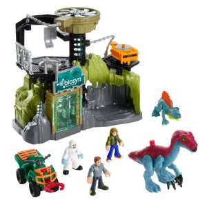 Imaginext Jurassic World Le Labo des Dinosaures. Figurines. 6 Élém.