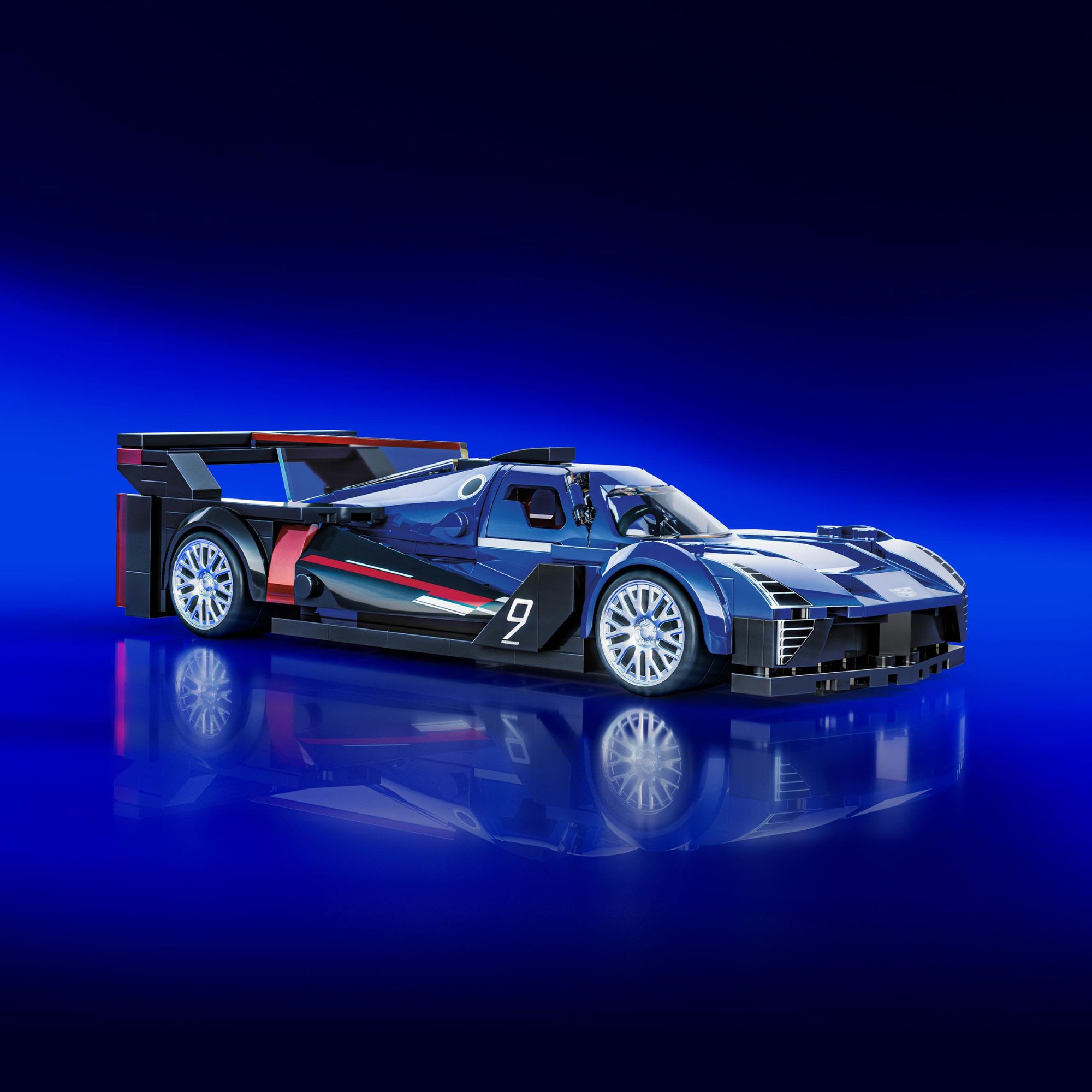 Mattel Brick Shop Hot Wheels Cadillac Project GTP Hypercar Building Set - Image 11