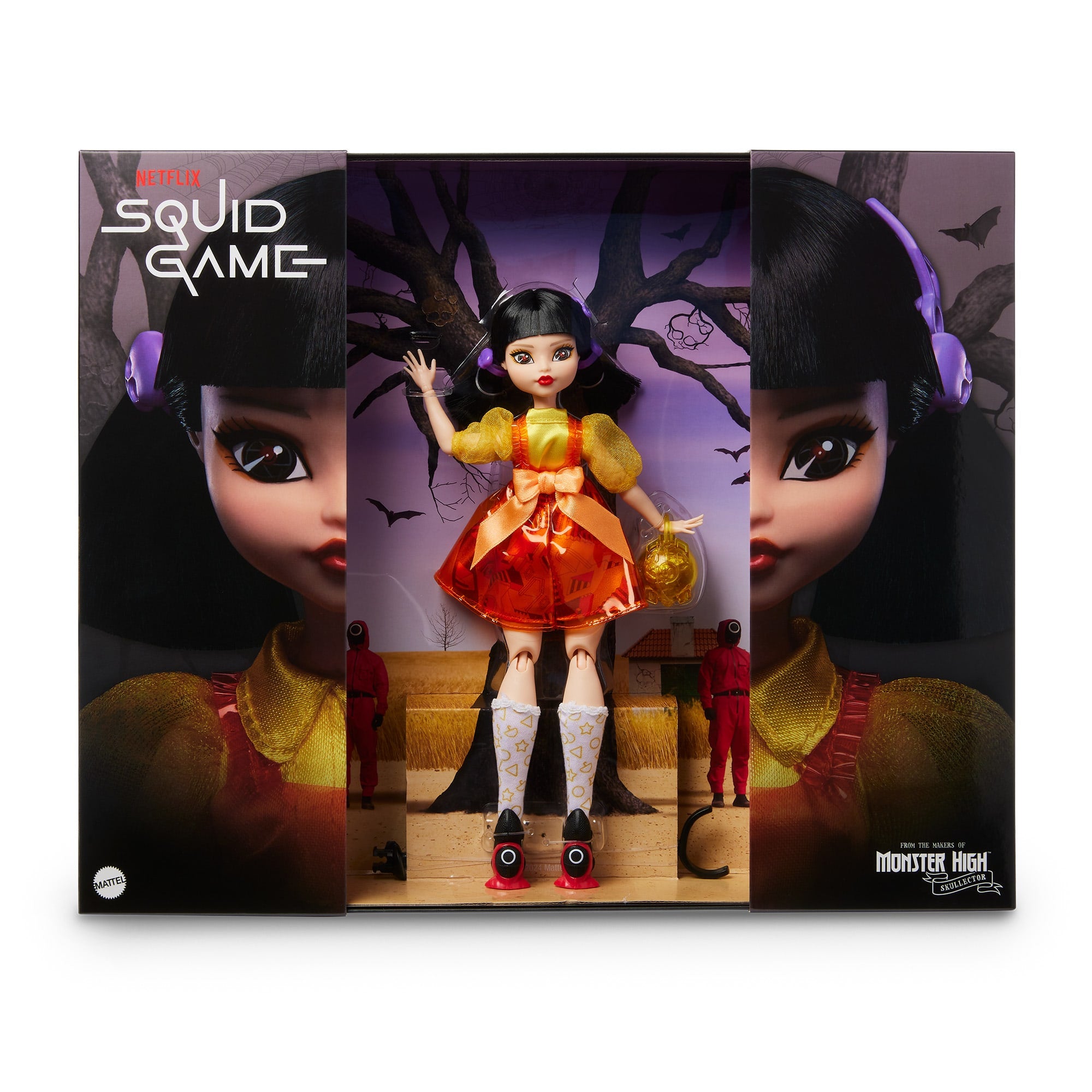 Monster High Skullector Squid Game Young-hee Doll - Image 12