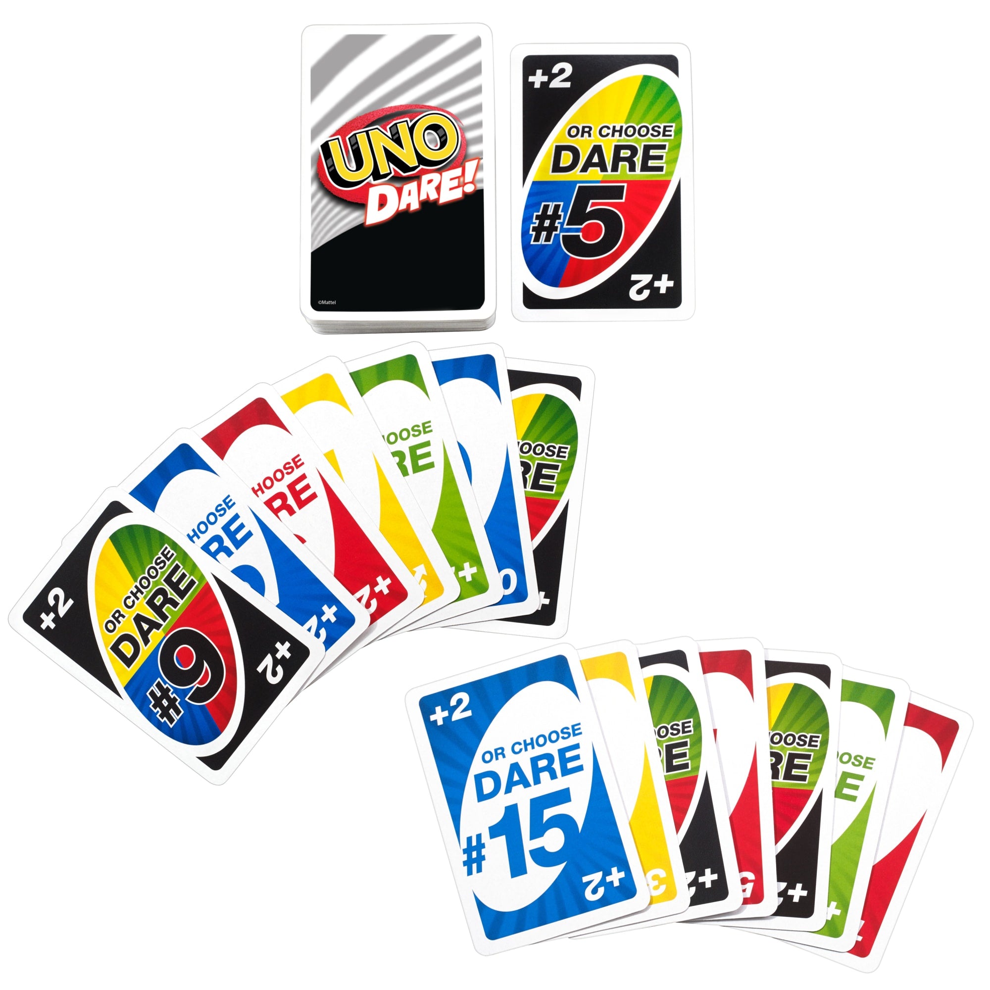 UNO Dare Card Game For Family Nights. Game Nights. Travel. Camping & Parties - Image 3