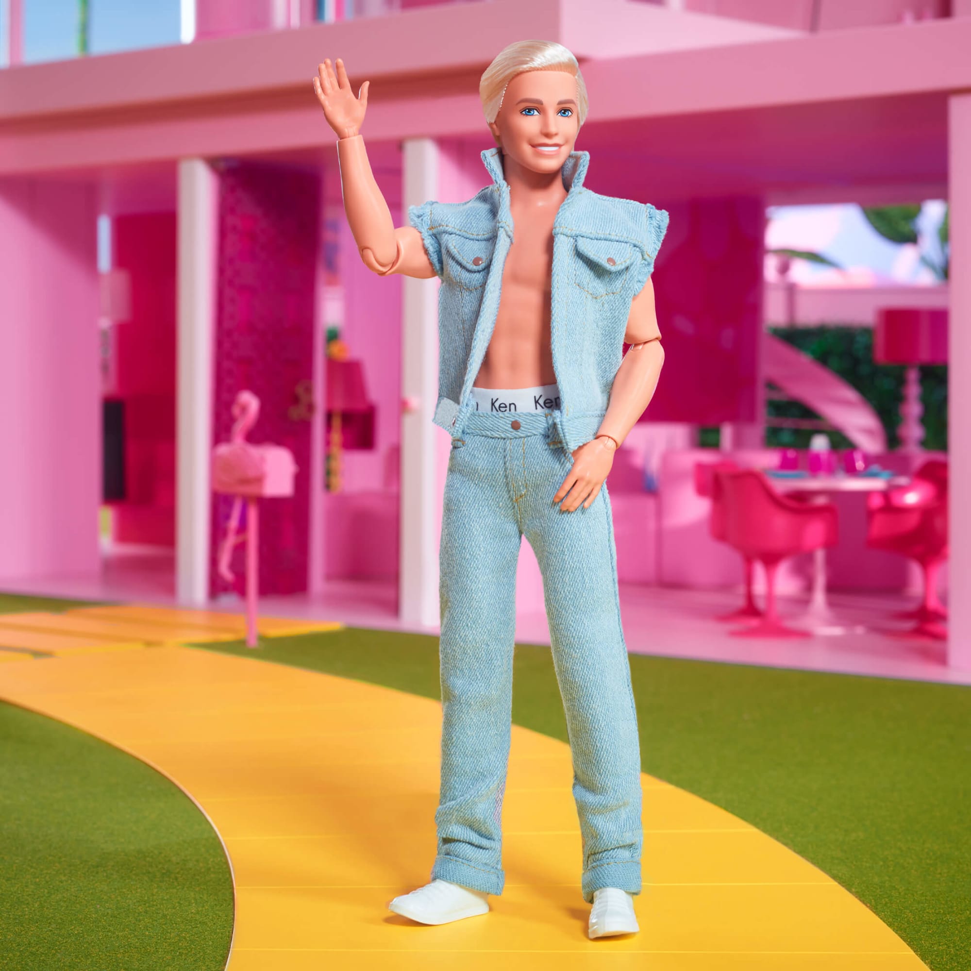Ken Doll Wearing Denim Matching Set – Barbie The Movie - Image 9