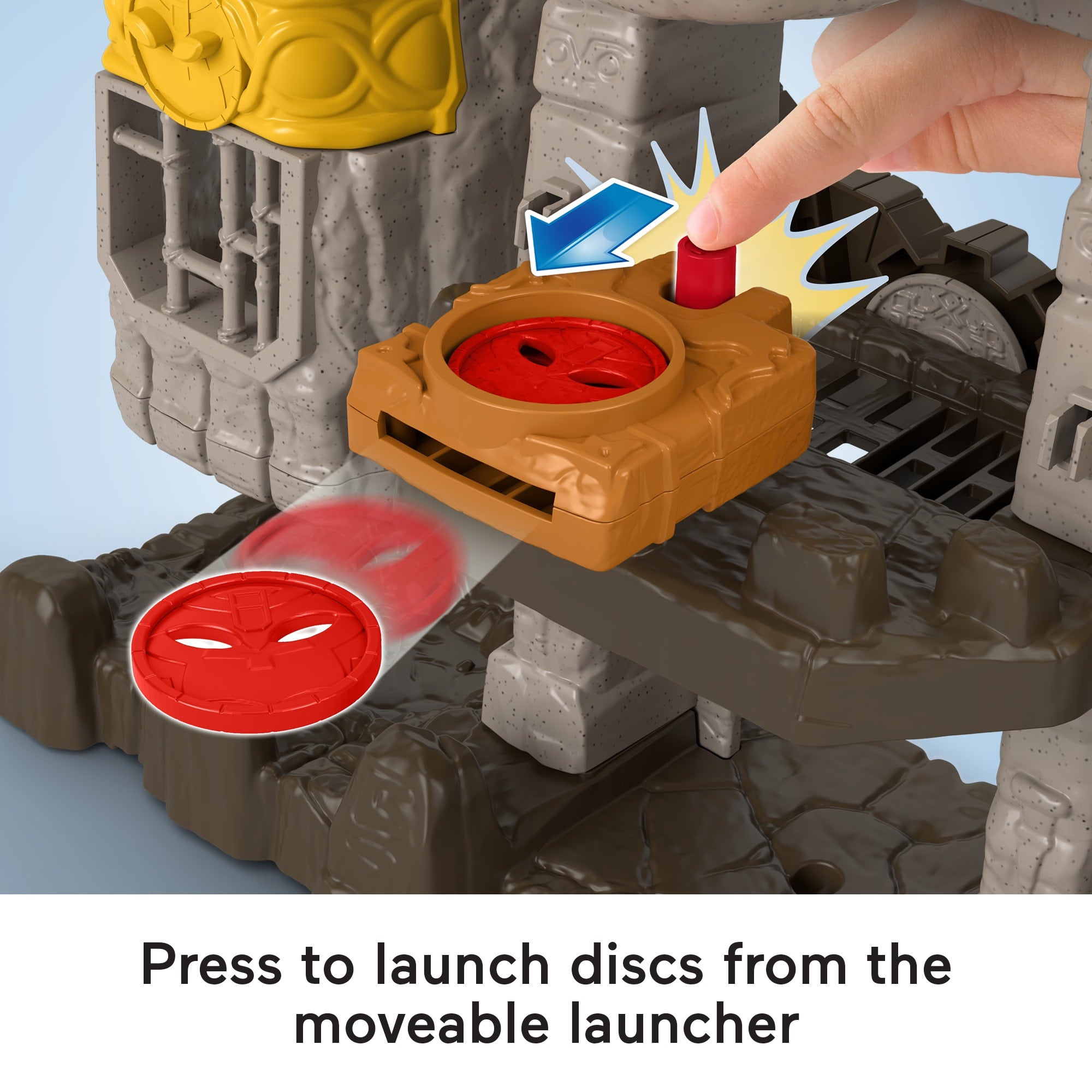 Imaginext Gorilla Fortress Playset With Toy Figures And Accessories. Preschool Toys - Image 5