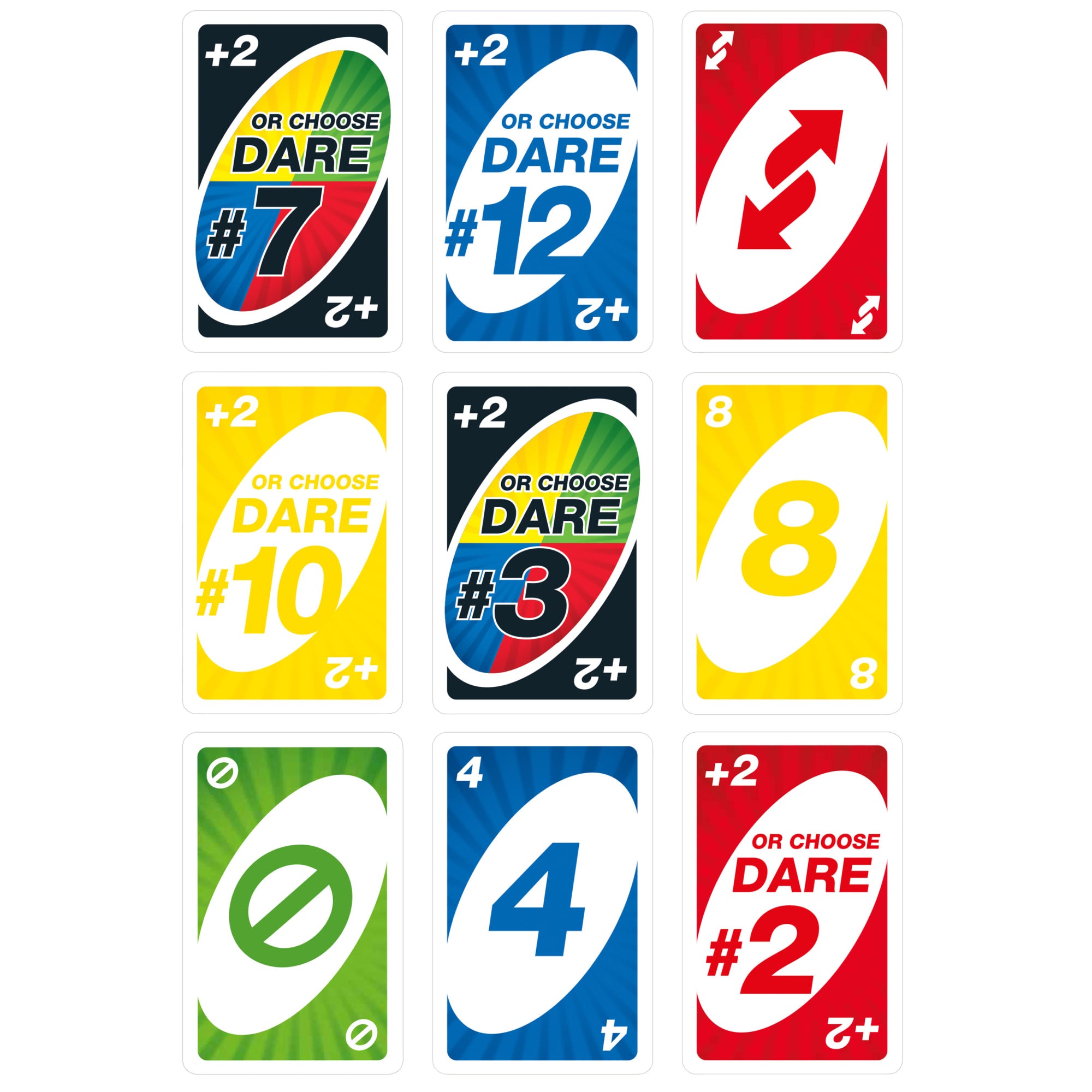 UNO Dare Card Game For Family Nights. Game Nights. Travel. Camping & Parties - Image 6