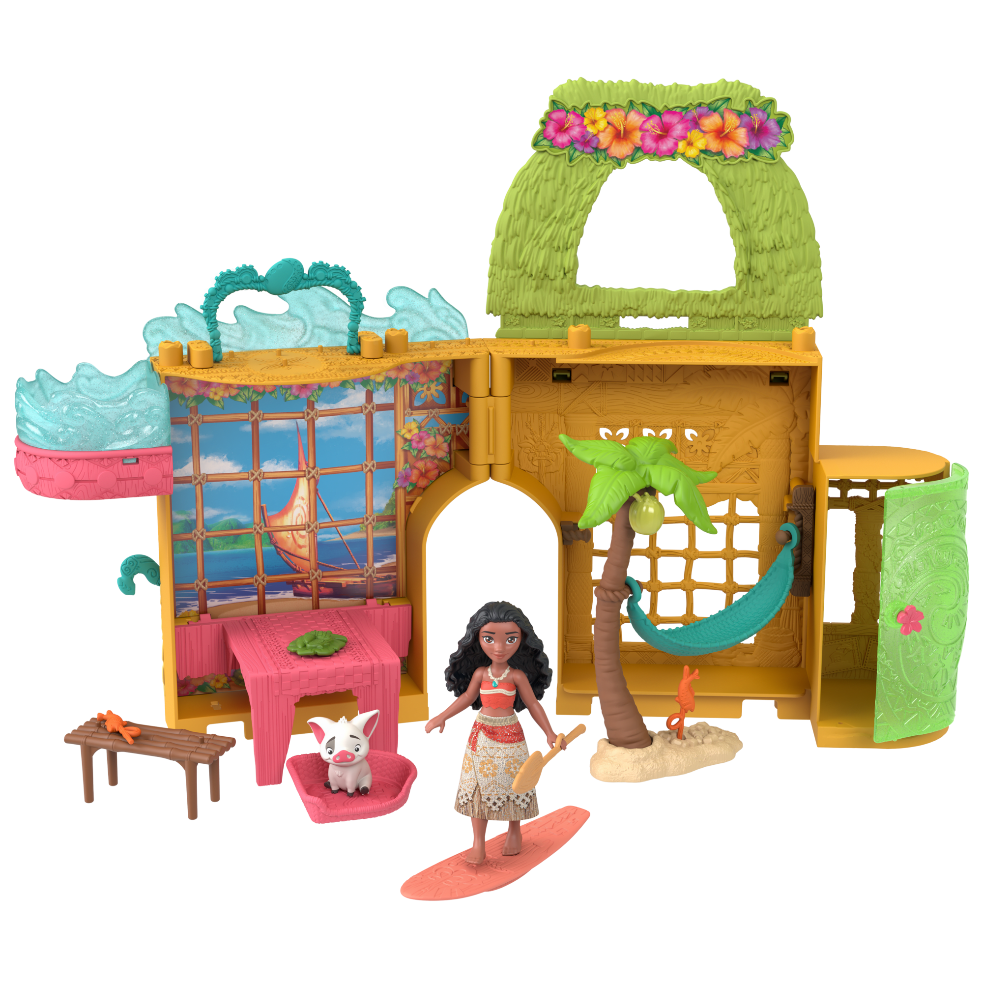 Princesses Disney Storytime Stackers Moana. Maison. 1Ami. 9Acc.