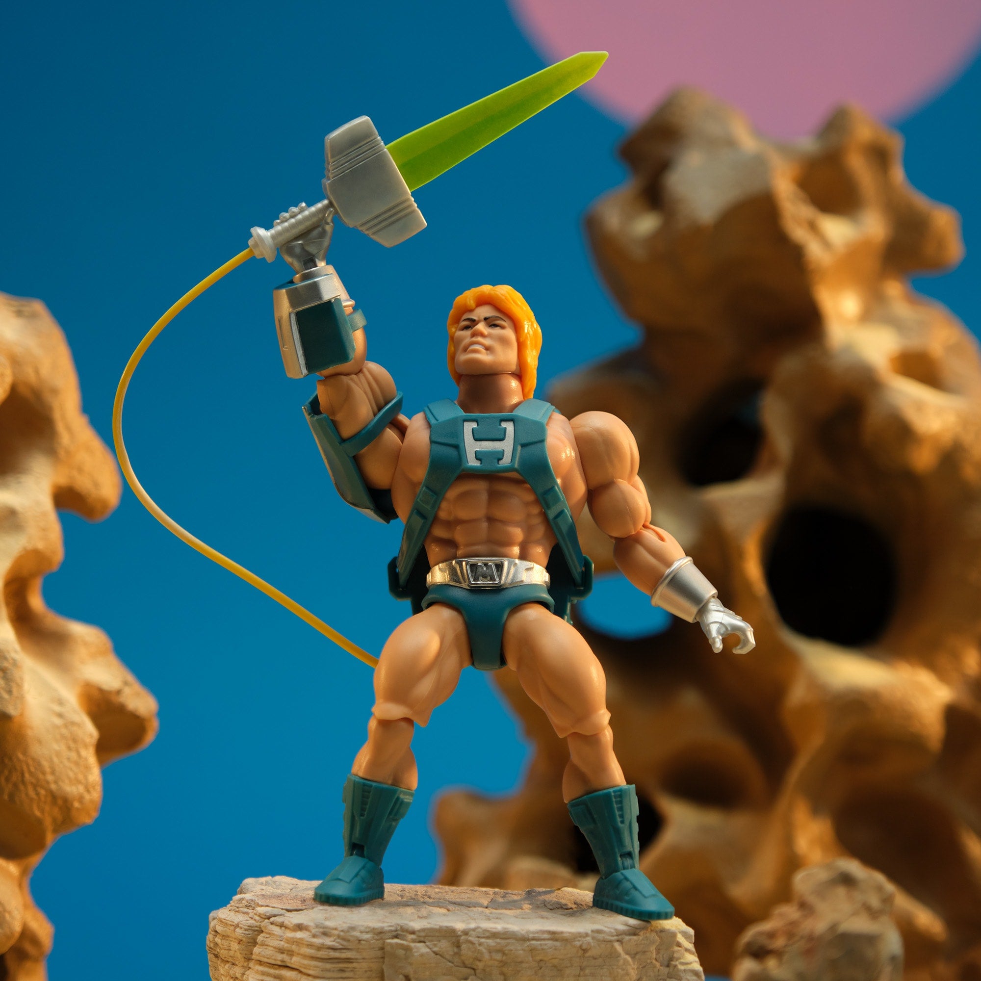 Masters of the Universe Origins Deluxe Laser Power He-Man - Image 3