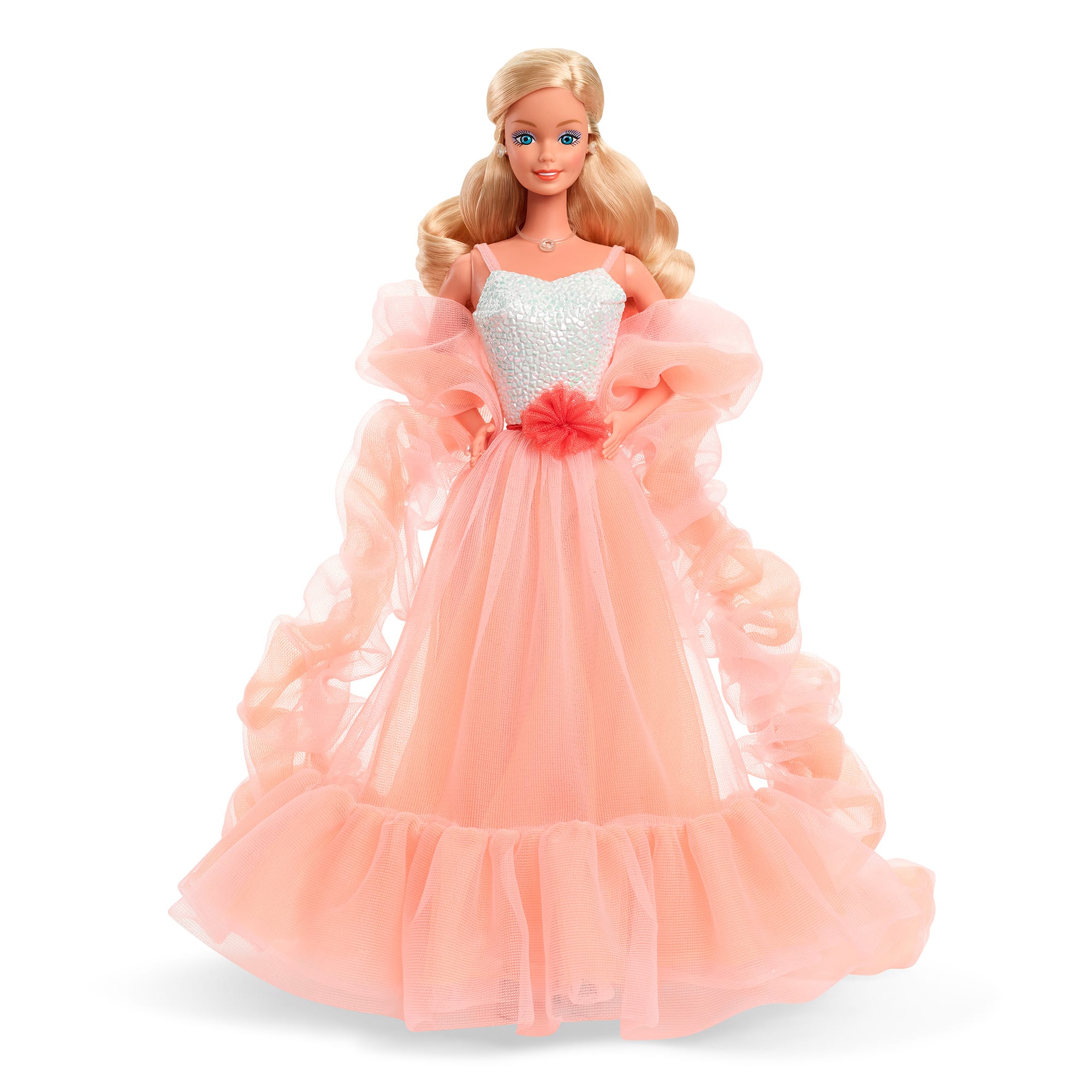 Peaches 'n Cream Barbie Doll. Blonde Hair - Image 12