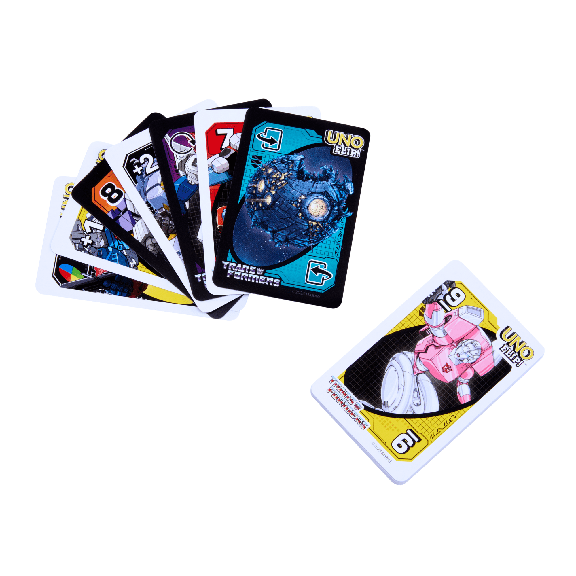 UNO Flip Transformers Card Game For Kids & Family Night - Image 3